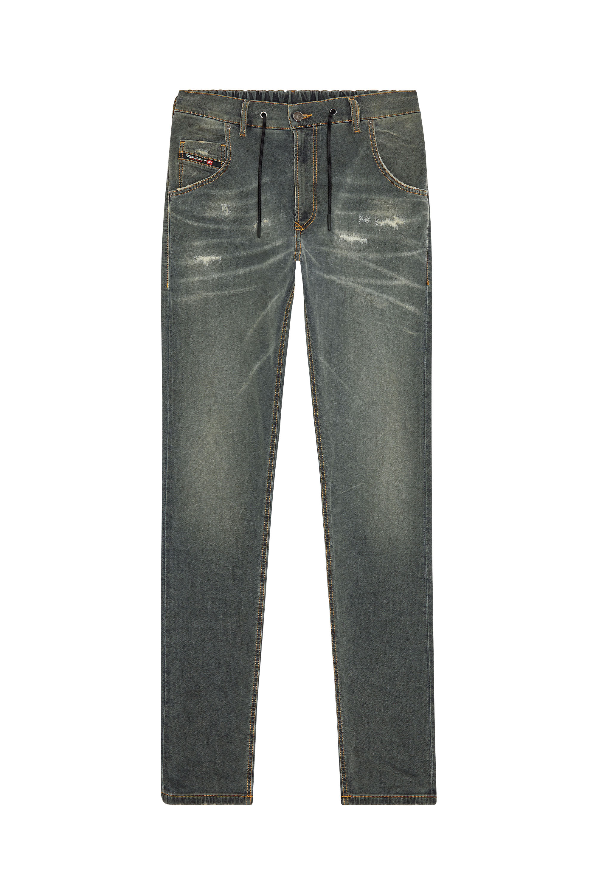 Diesel - Tapered 2030 D-Krooley Joggjeans® E689V, Dark grey - Image 5