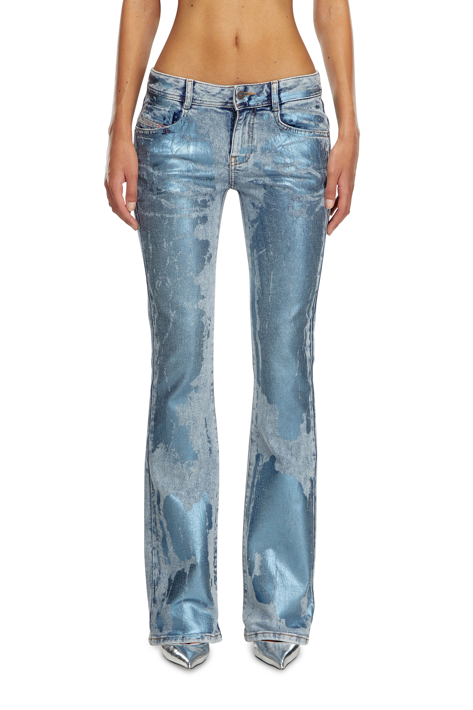 Diesel - Bootcut Jeans 1969 D-Ebbey 0AJEU Femme, Bleu Clair - Image 3