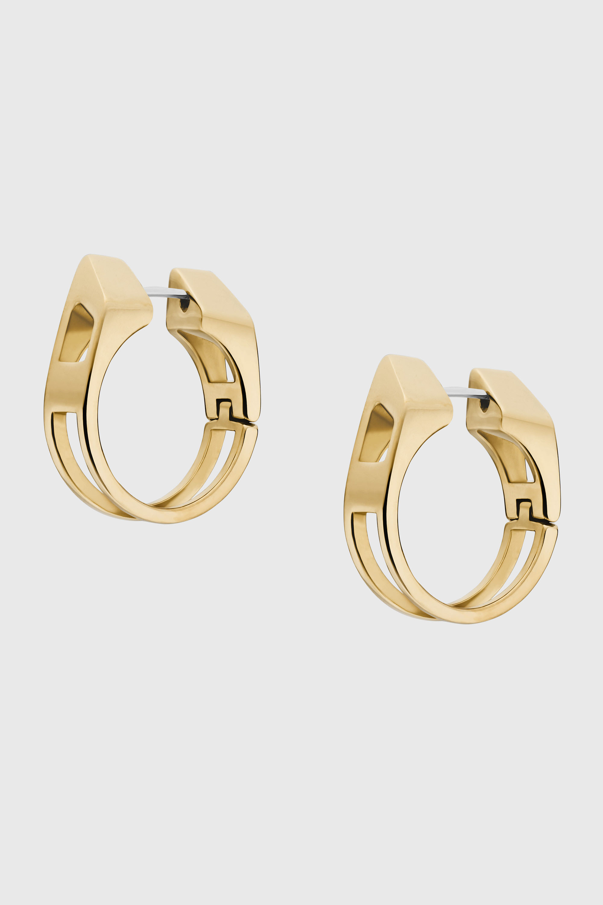 Diesel - DX1671710 JEWELLERY, Cr&eacute;oles en acier inoxydable dor&eacute; Mixte in Dor&eacute; - 1