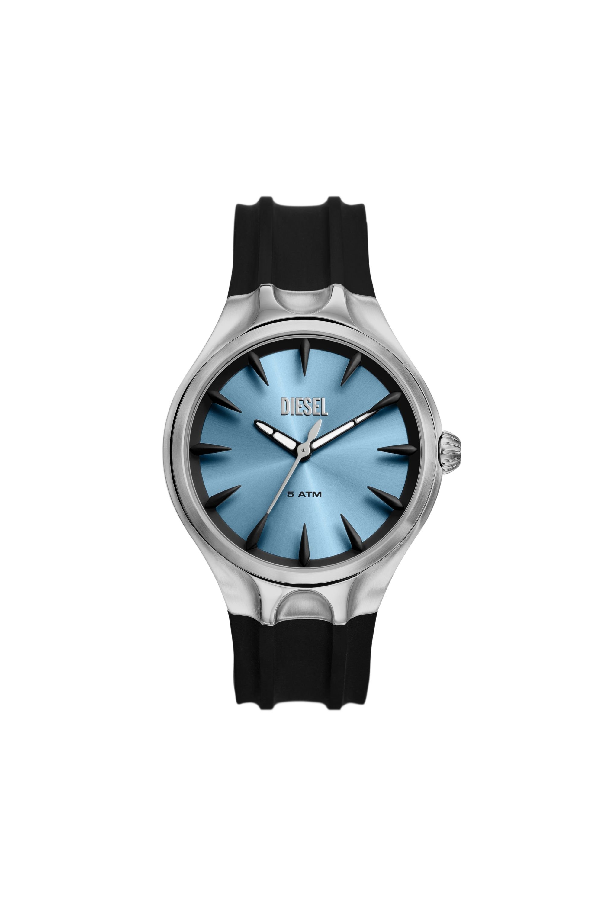 Diesel - DZ2216, Montre Streamline en silicone Homme in Noir - 1