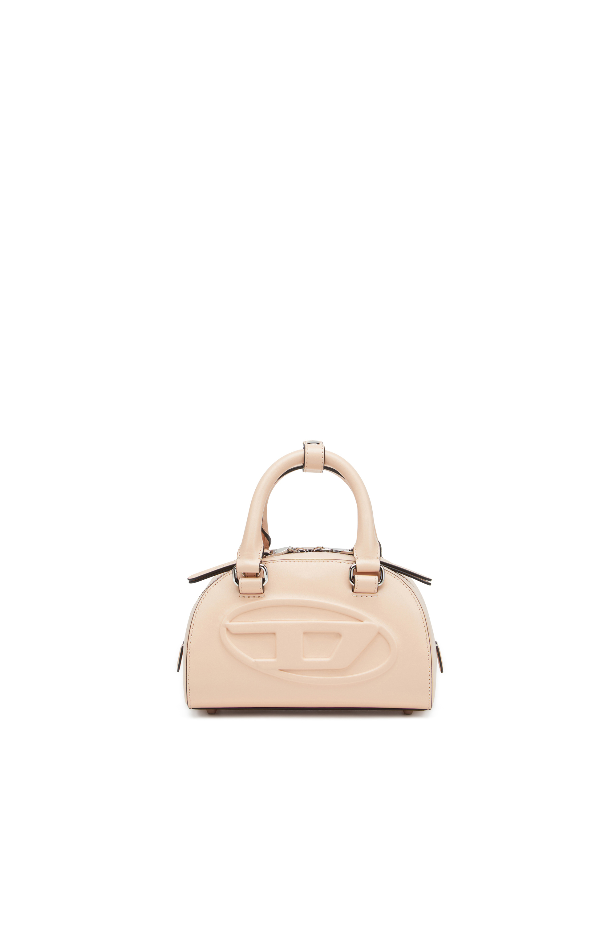 Diesel - 1DR DOME CROSSBODY, 1DR Dome-Mini sac bowling en cuir Femme in Rose - 1