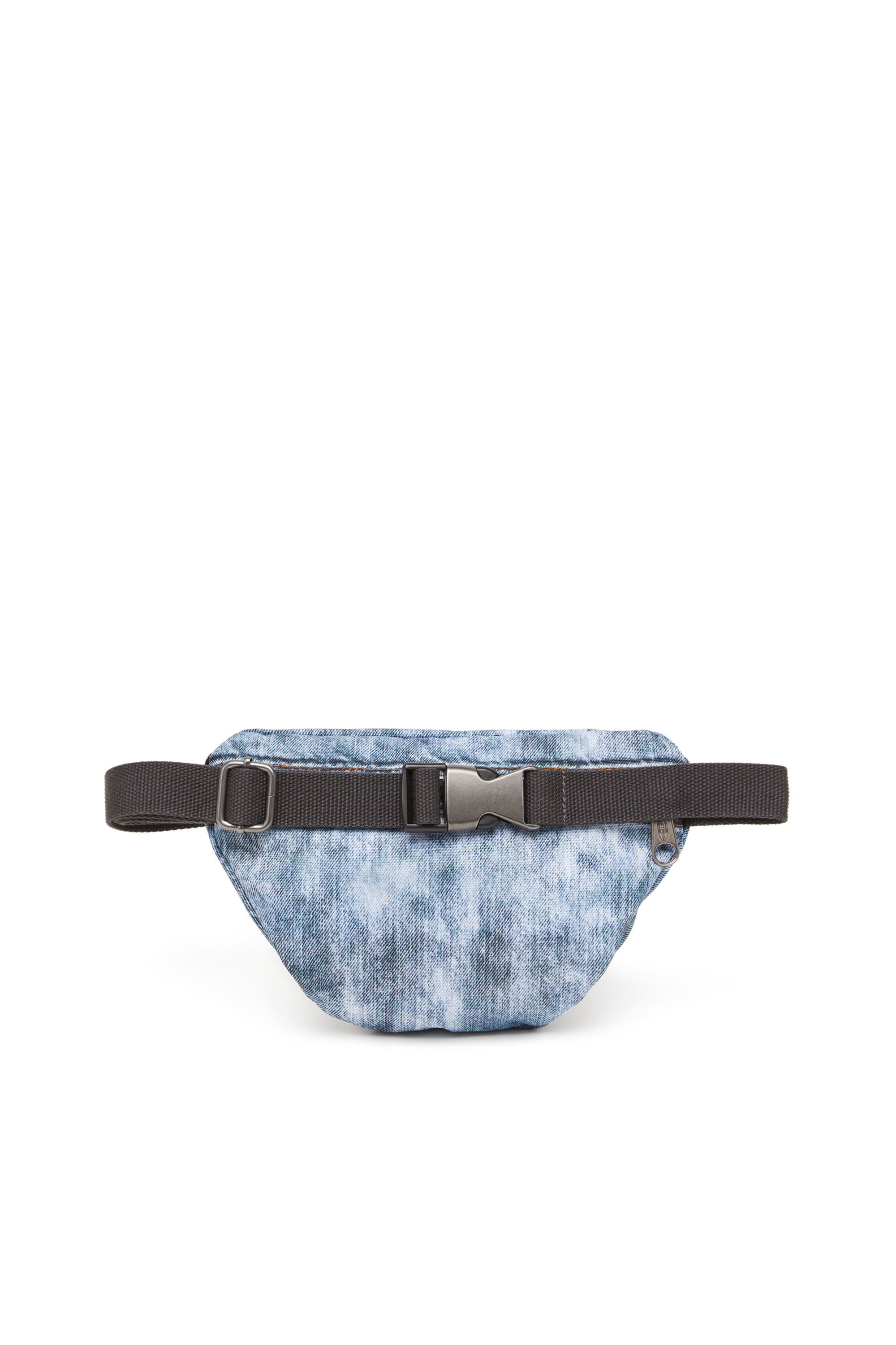 Diesel - DIESEL SPRINGER, Sac banane en denim trompe-l'œil Mixte in Bleu - 3