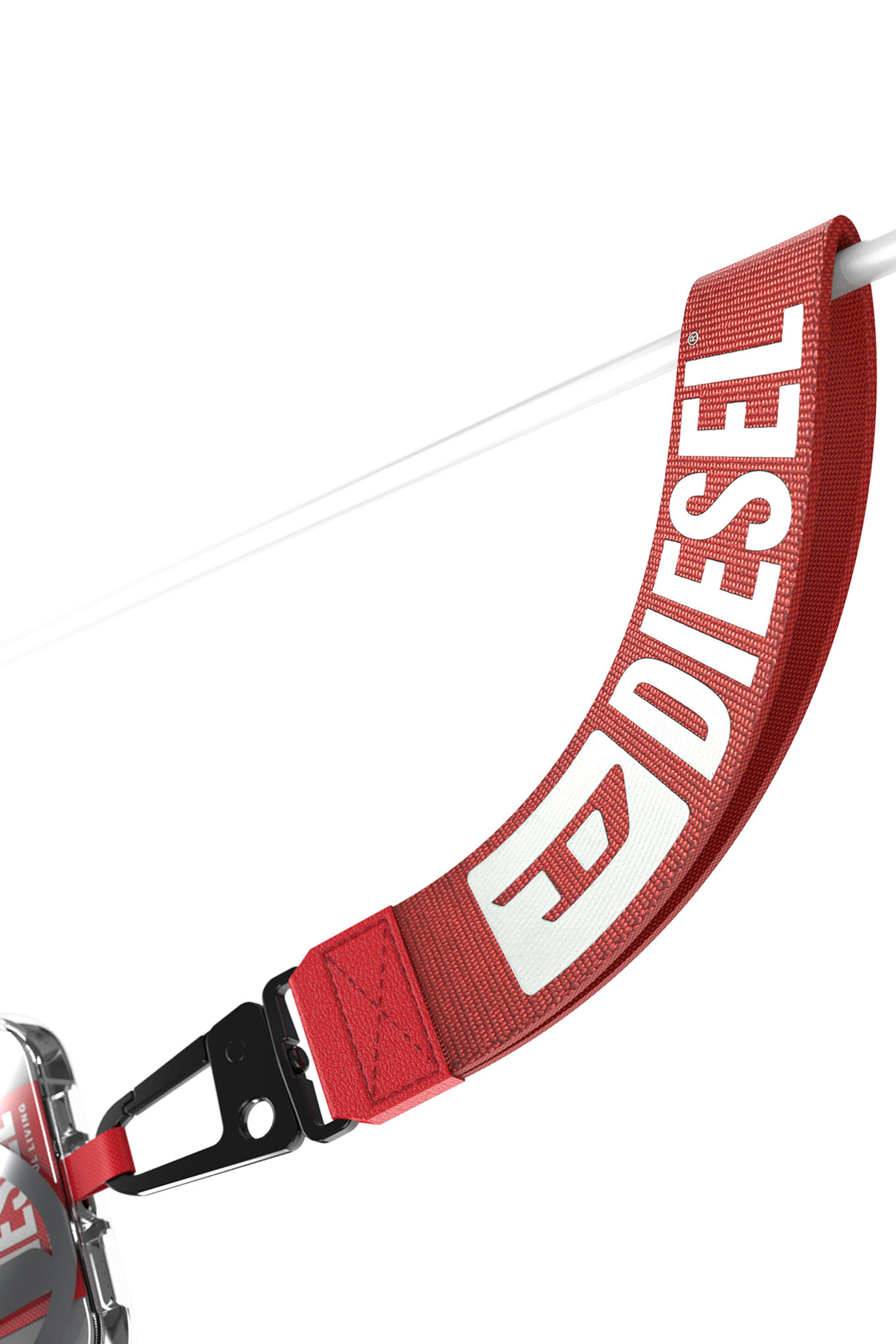 Diesel - 60192 WRIST STRAP, Unisex's Universal Wrist Strap in Red - 4