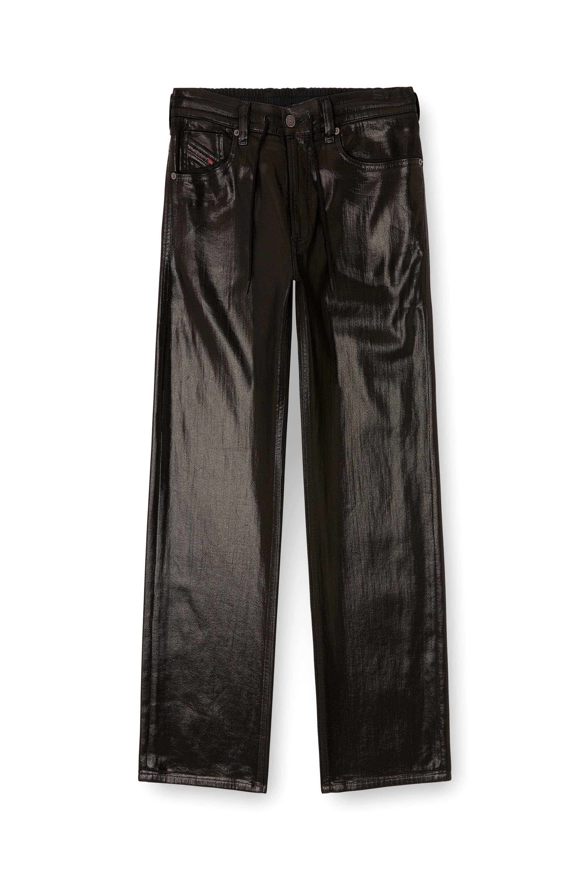 Diesel - Relaxed 2080 D-Reel Joggjeans® 068VD Homme, Noir/Gris foncé - Image 2