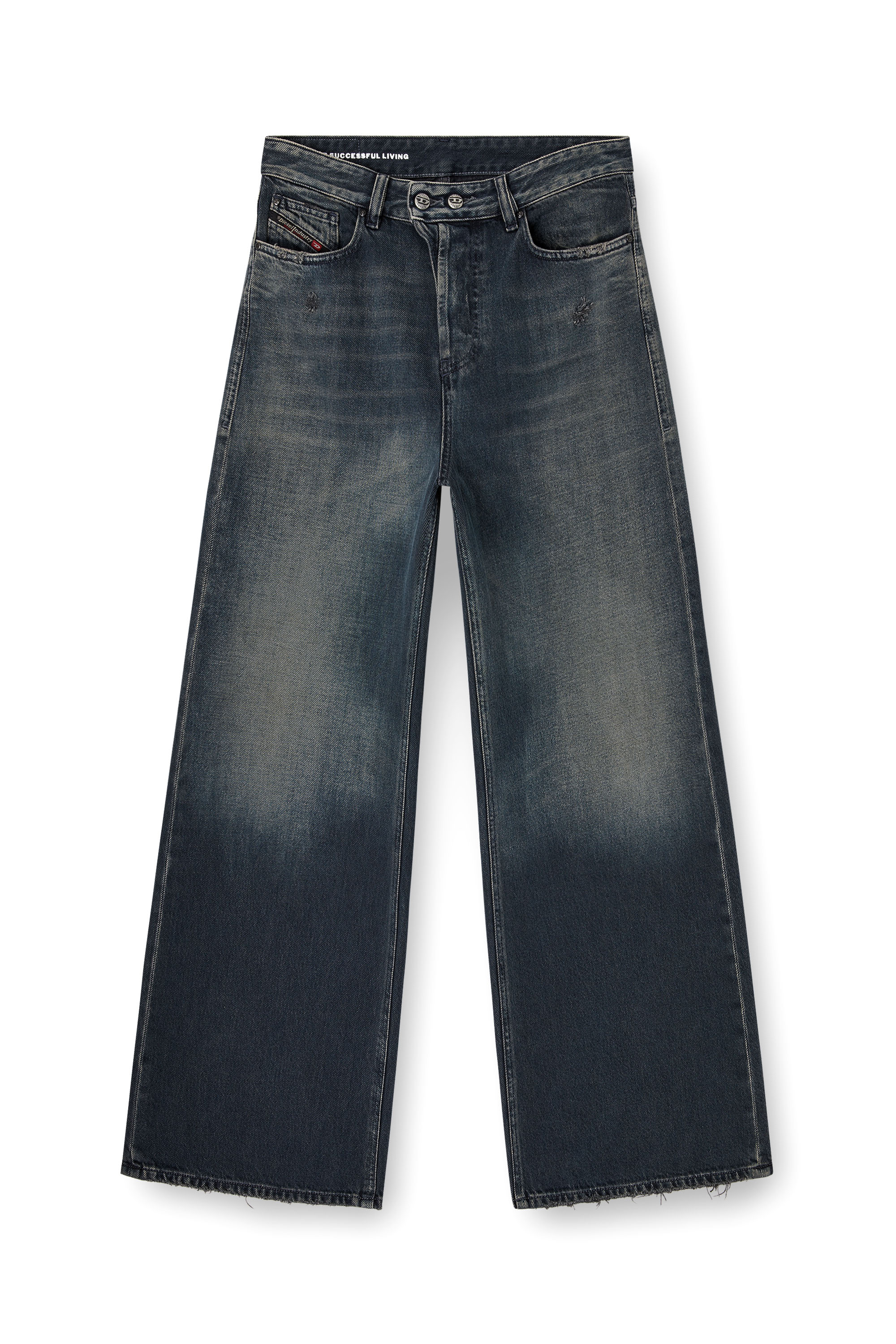 Diesel - Relaxed Jeans 1996 D-Sire 09N67 Mixte, Bleu Fonc&eacute; - Image 6