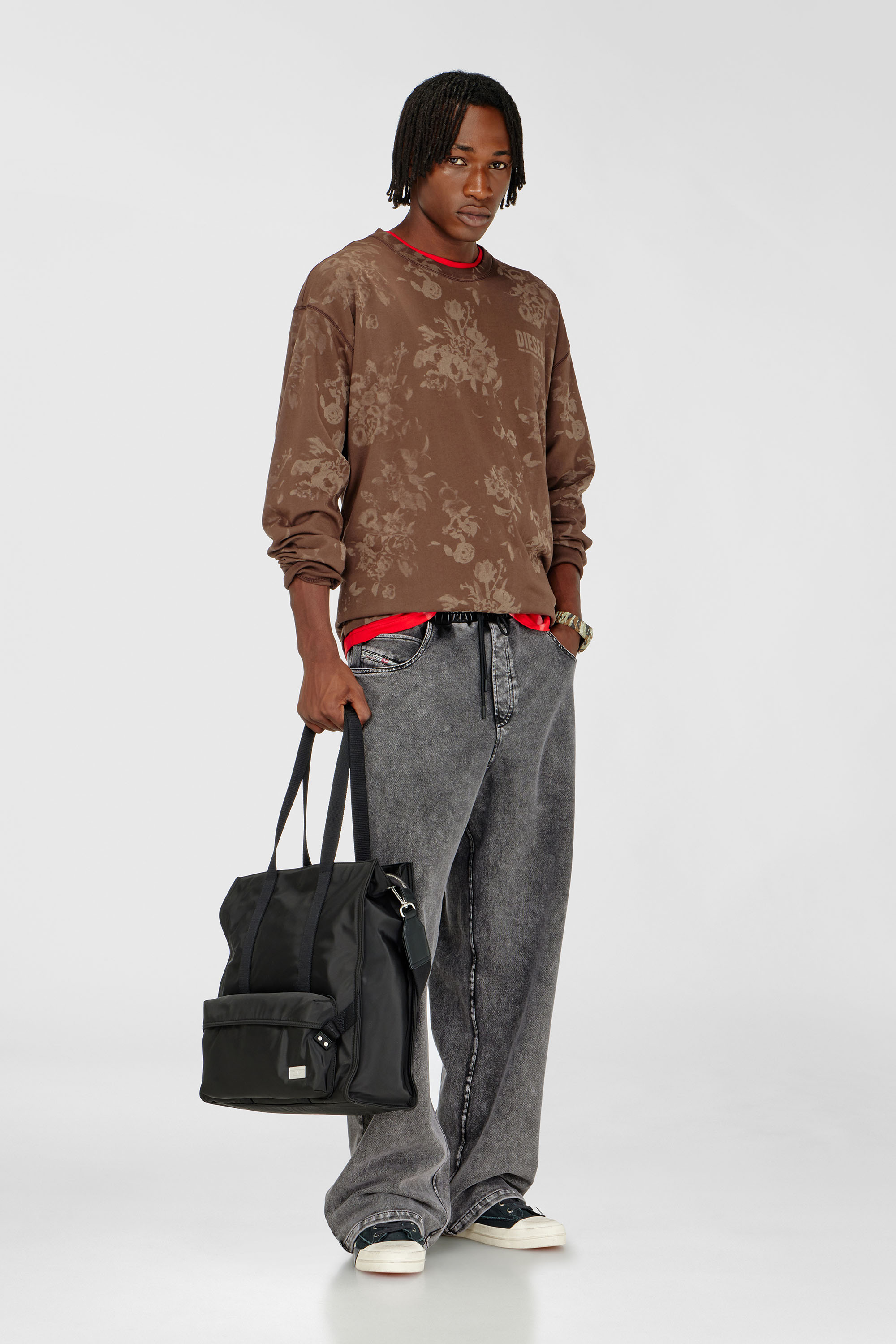 Pantalon de surv&ecirc;tement effet denim