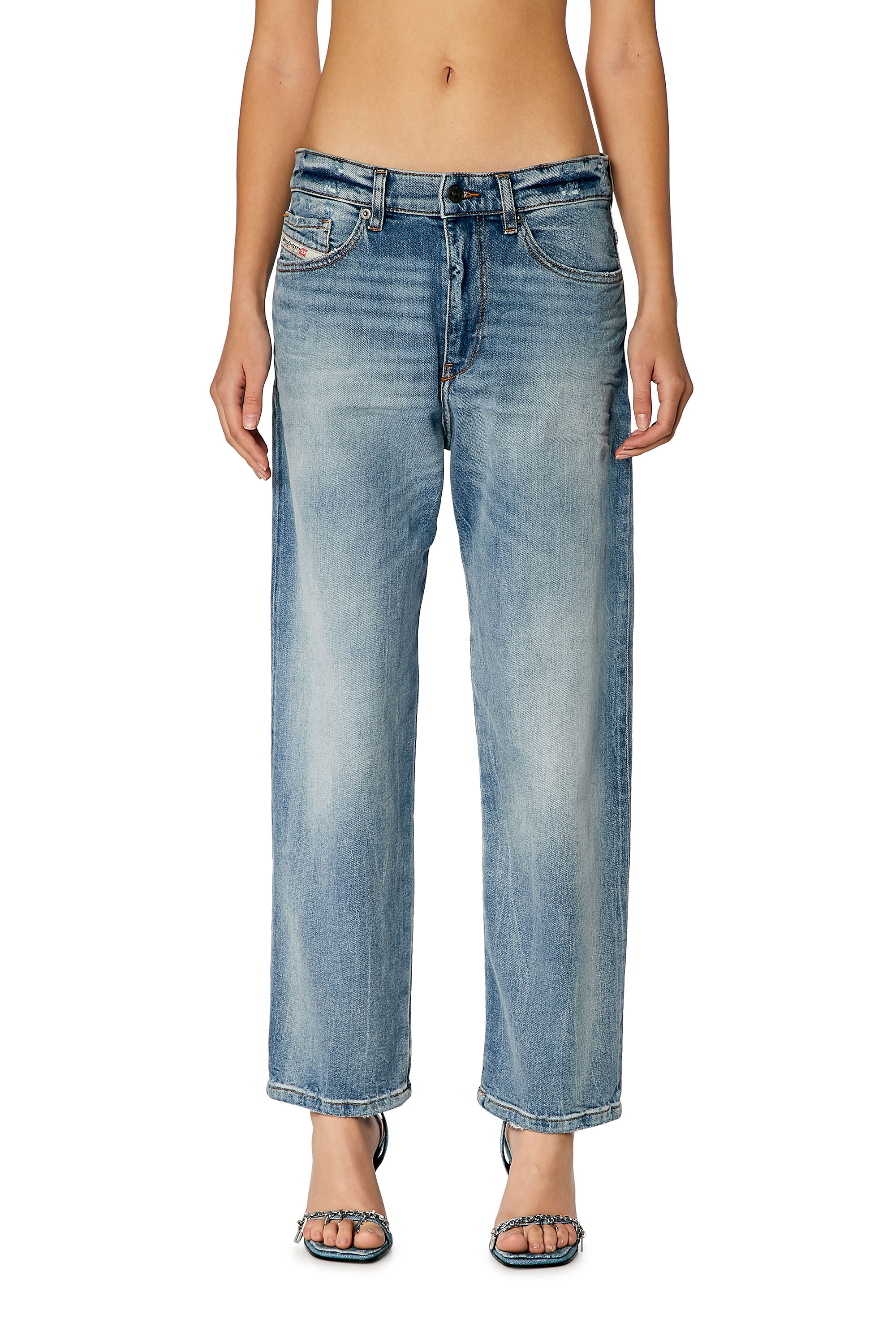 Diesel - Regular Jeans 2016 D-Air 0PFAR Femme, Bleu Clair - Image 3