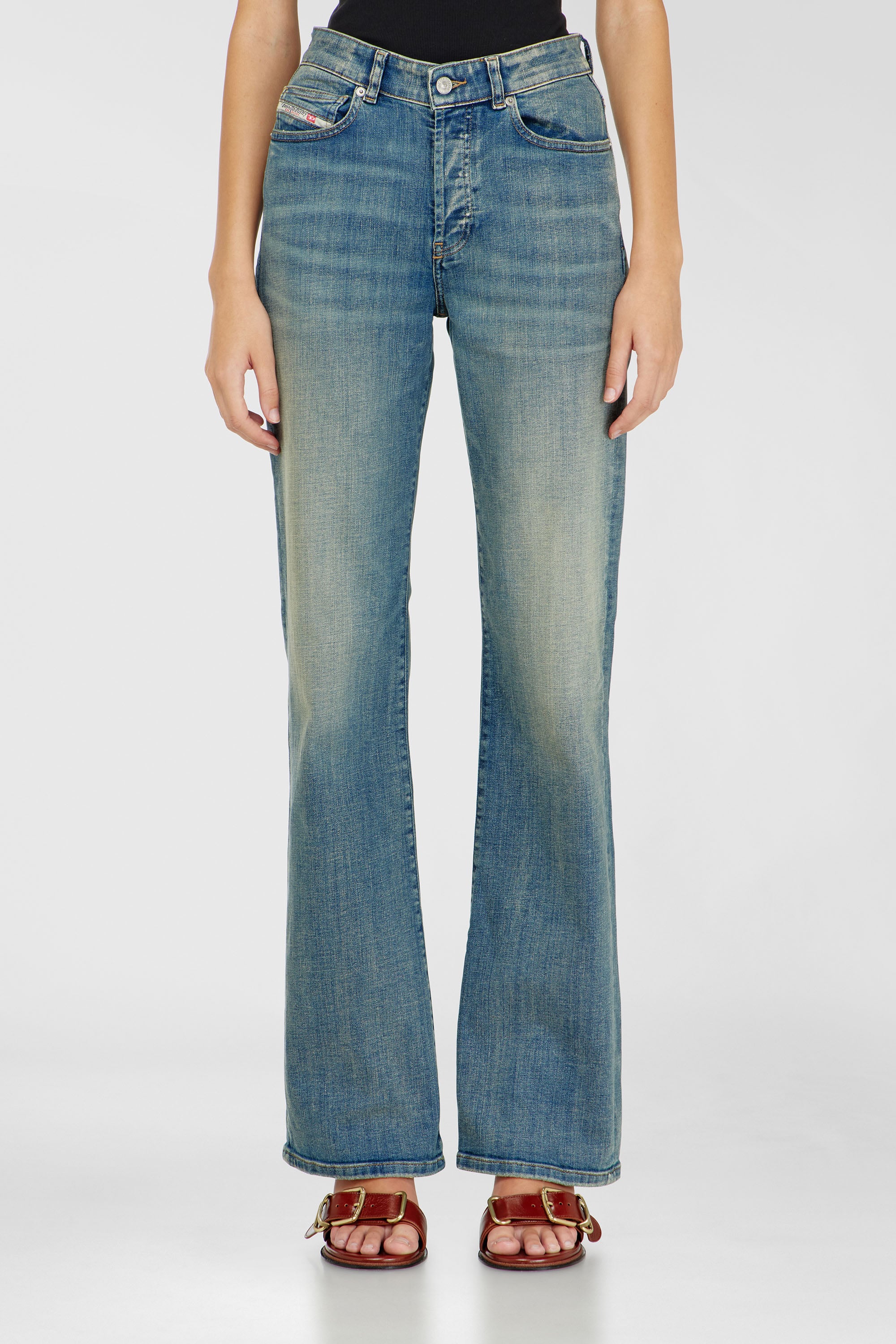 Diesel - Regular Jeans 1971 D-Sent 09N32 Femme, Bleu moyen - Image 1