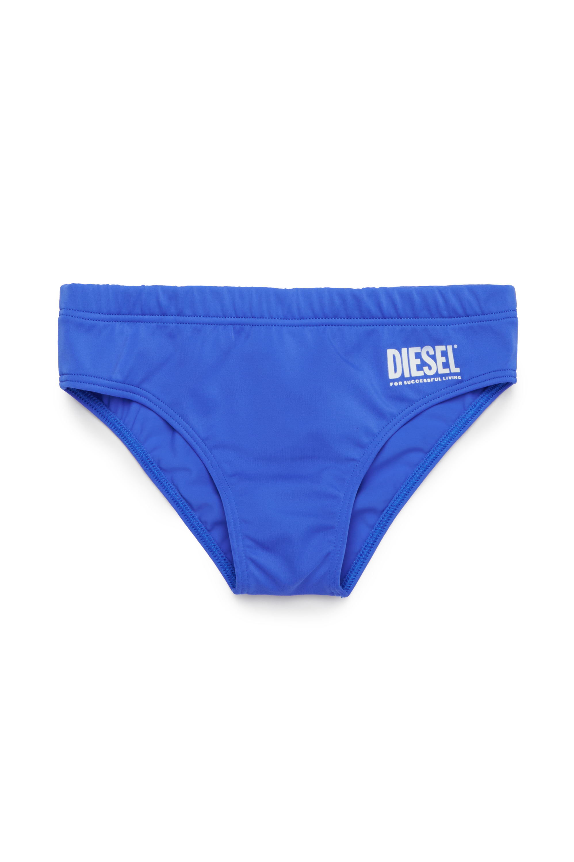 Diesel - MESP, Slip de bain avec imprimé logo Homme in Bleu - 1