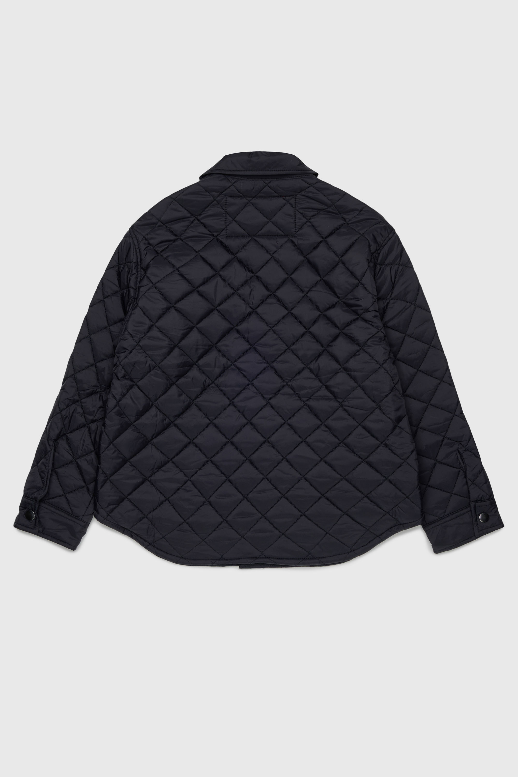 Diesel - JMONTY, Veste-chemise en nylon matelass&eacute; Mixte in Noir - 2
