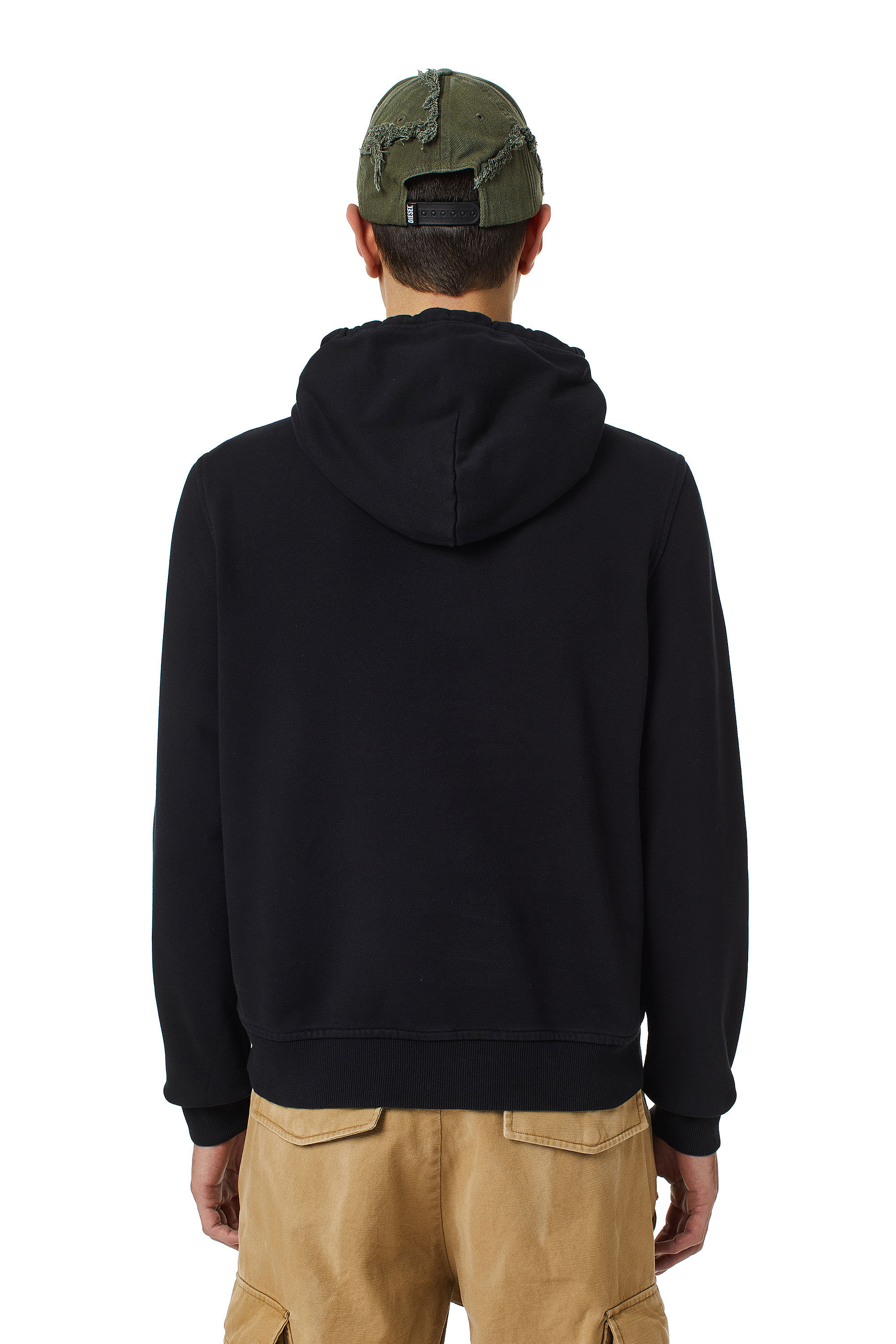 Diesel - S-GINN-HOOD-DIV, Black - Image 4