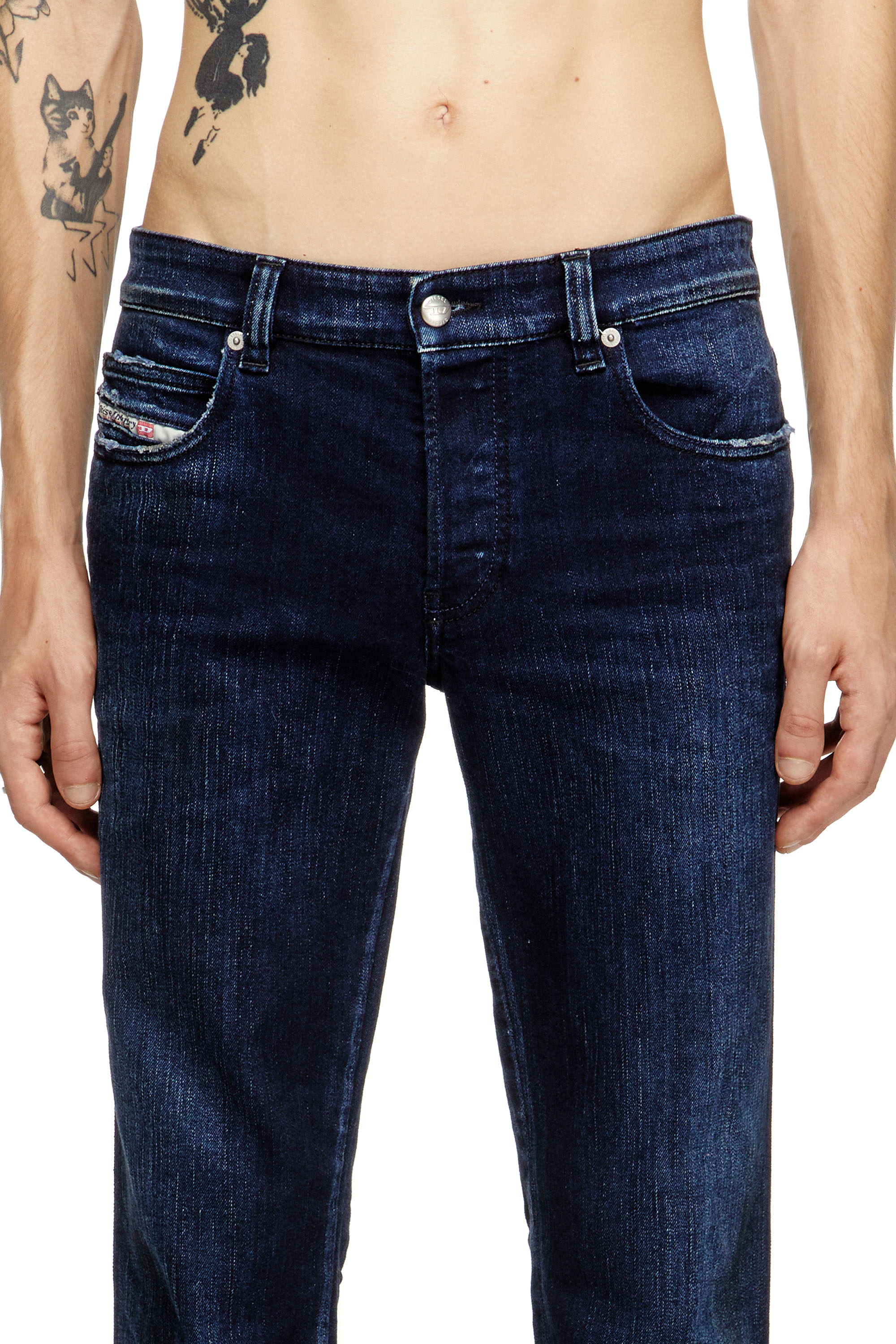 Diesel - Slim Jeans 1993 D-Vyl 09M76 Homme, Bleu Foncé - Image 5