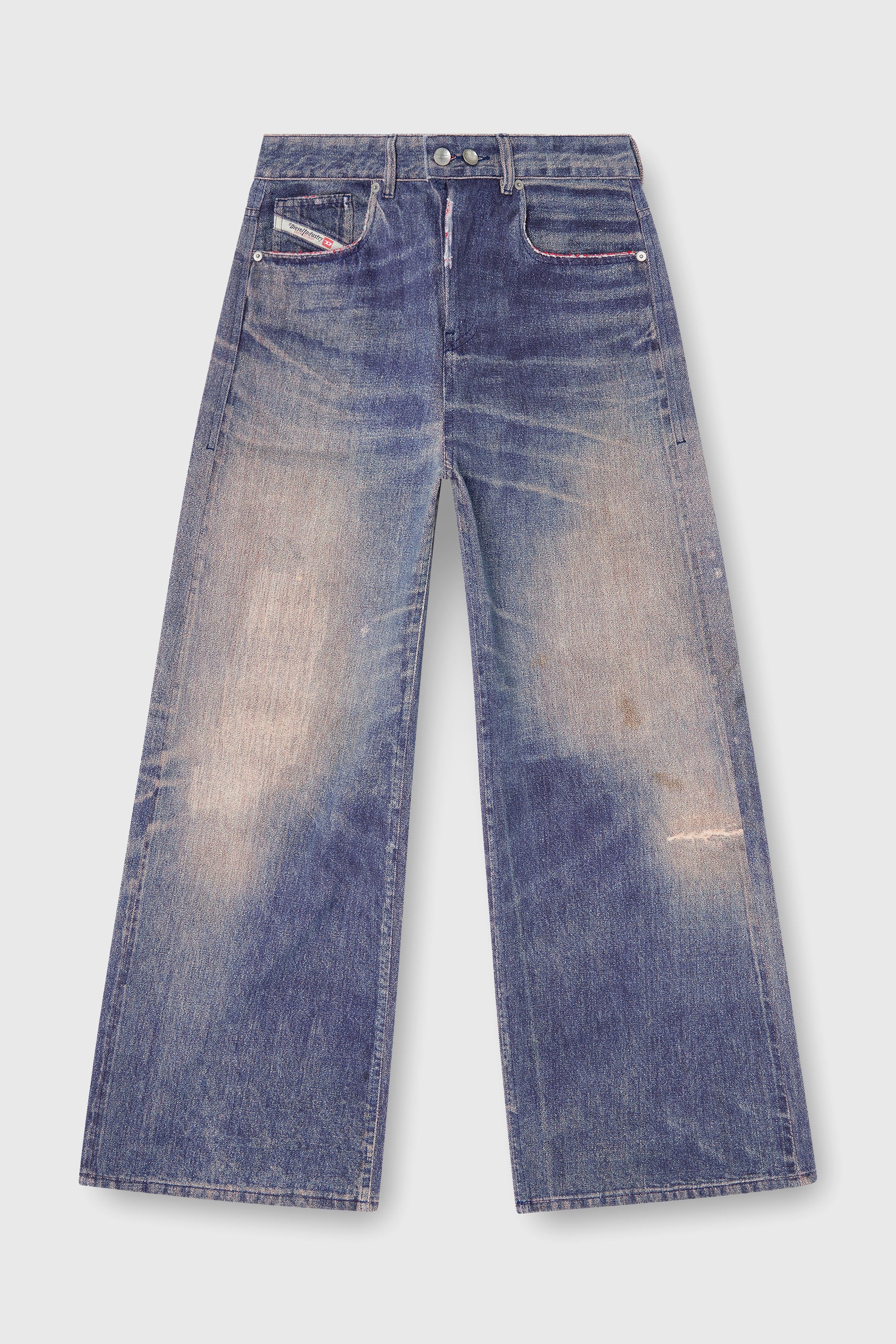Diesel - Relaxed Jeans 1996 D-Sire 09P95 Femme, Bleu Fonc&eacute; - Image 2