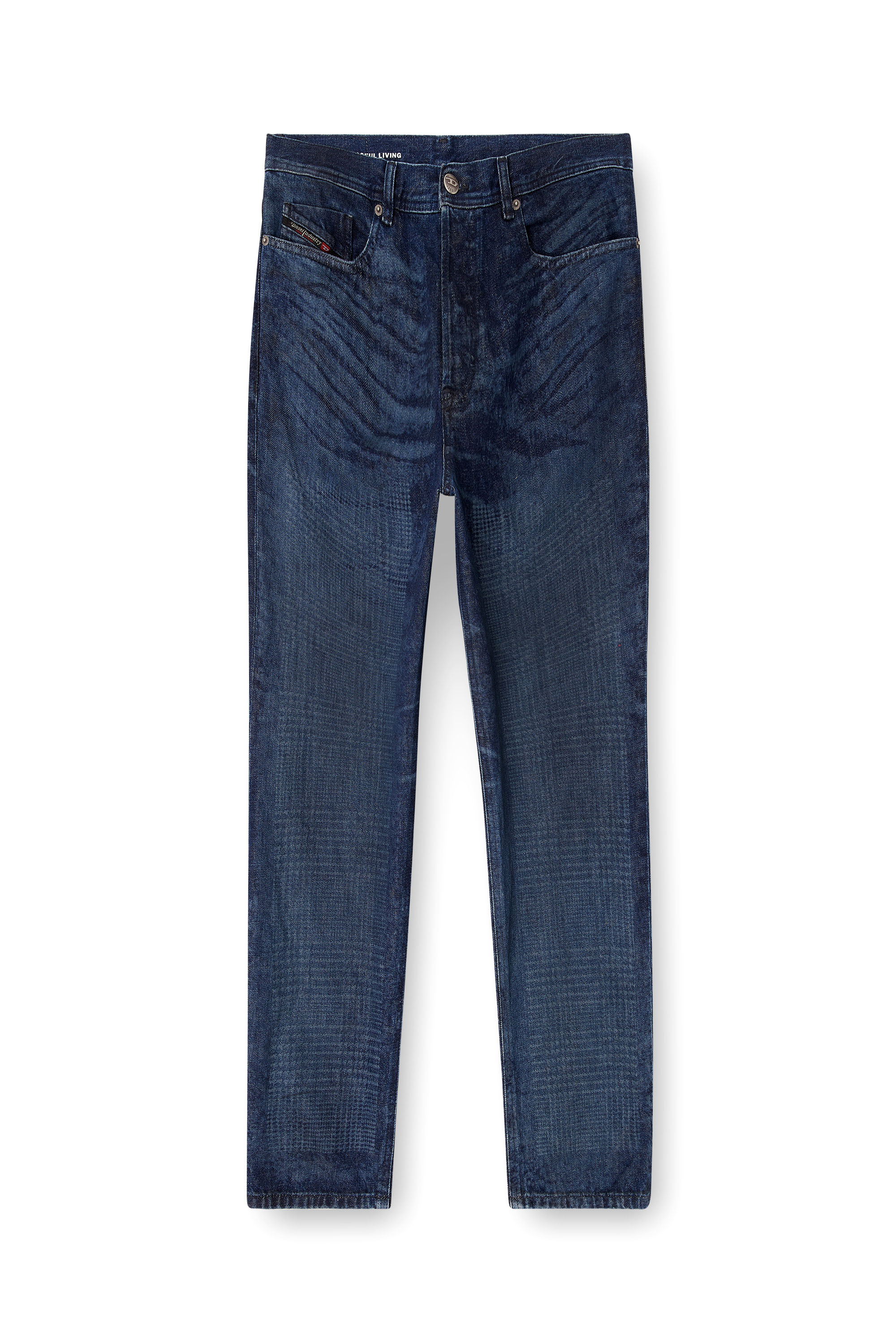 Diesel - Regular Jeans 2023 D-Finitive 007CV Homme, Bleu Foncé - Image 3