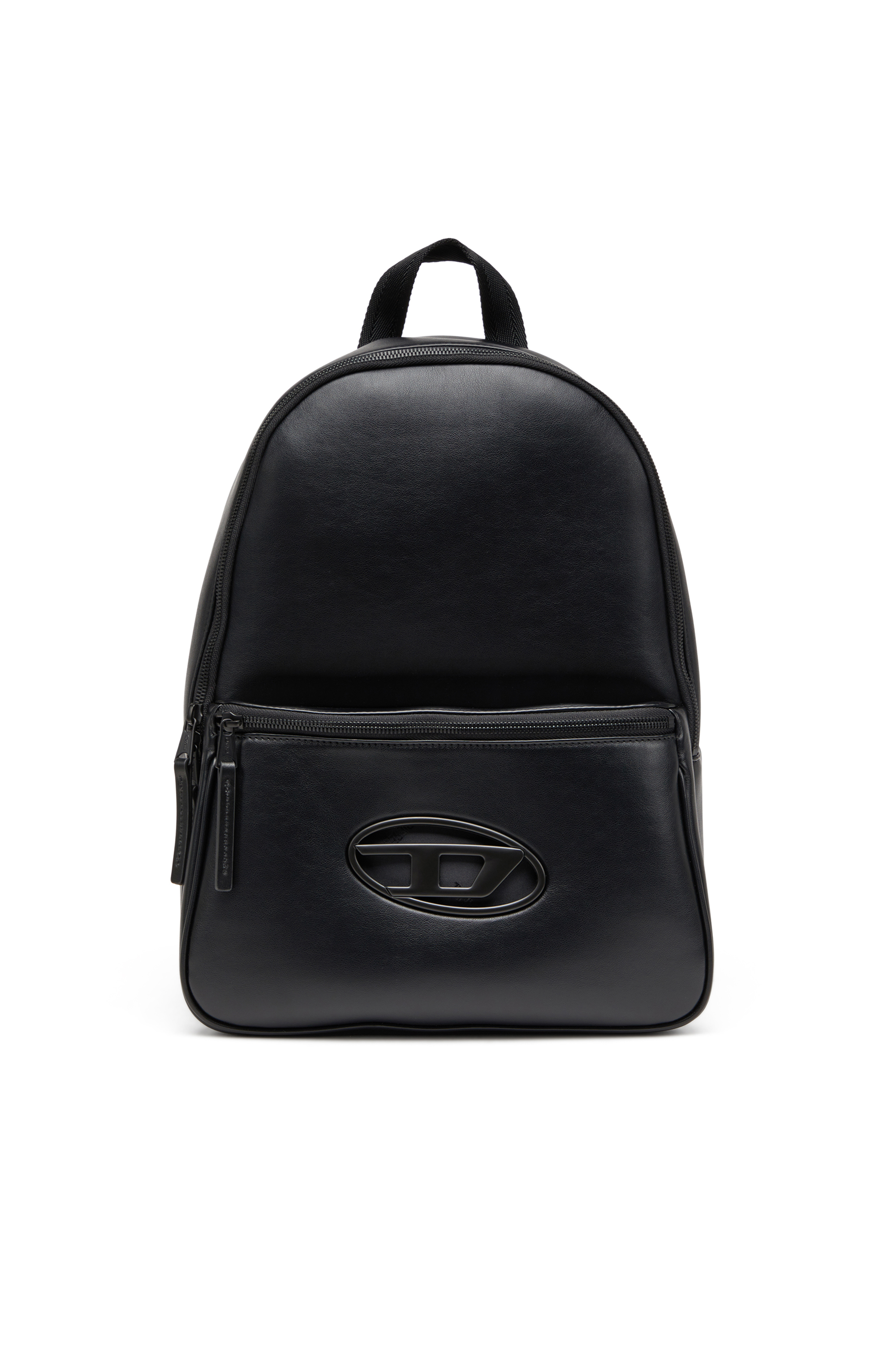 Diesel - HOLI-D BACKPACK M, Holi-D-Sac à dos en néoprène et PU Homme in Noir - 1