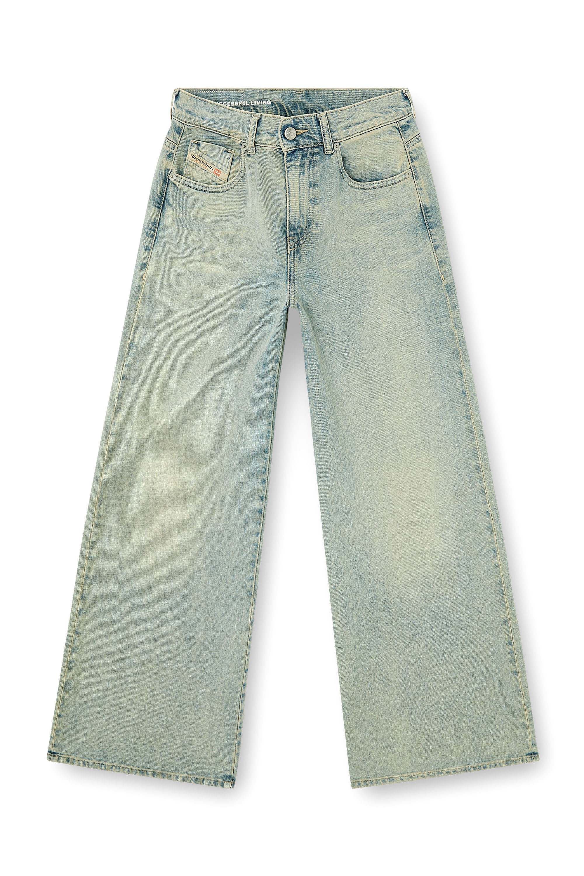 Diesel - Flare Jeans 1978 D-Akemi 09N33 Femme, Bleu Clair - Image 3