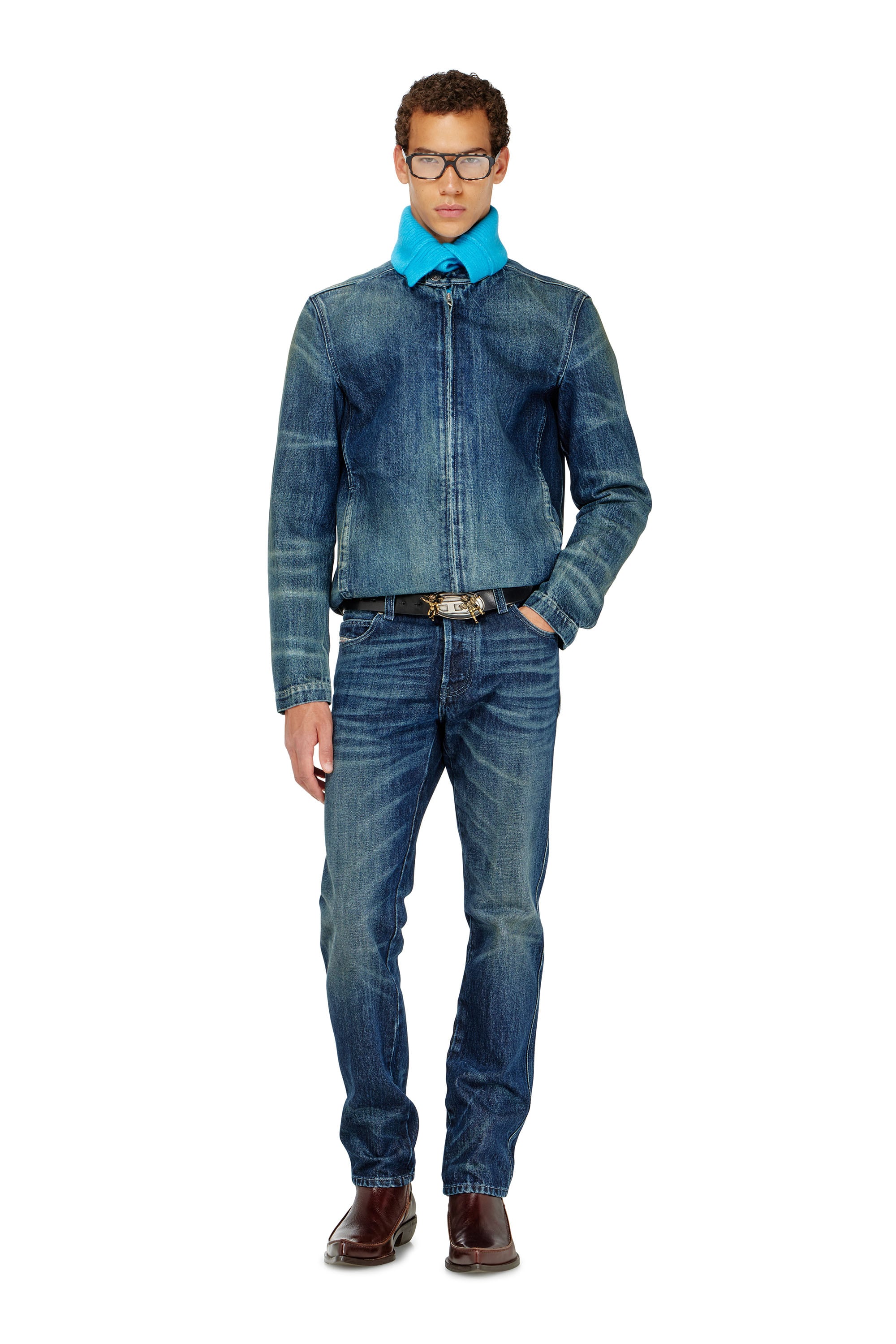 Diesel - Slim Jeans 1993 D-Vyl 007FZ Homme, Bleu Fonc&eacute; - Image 1
