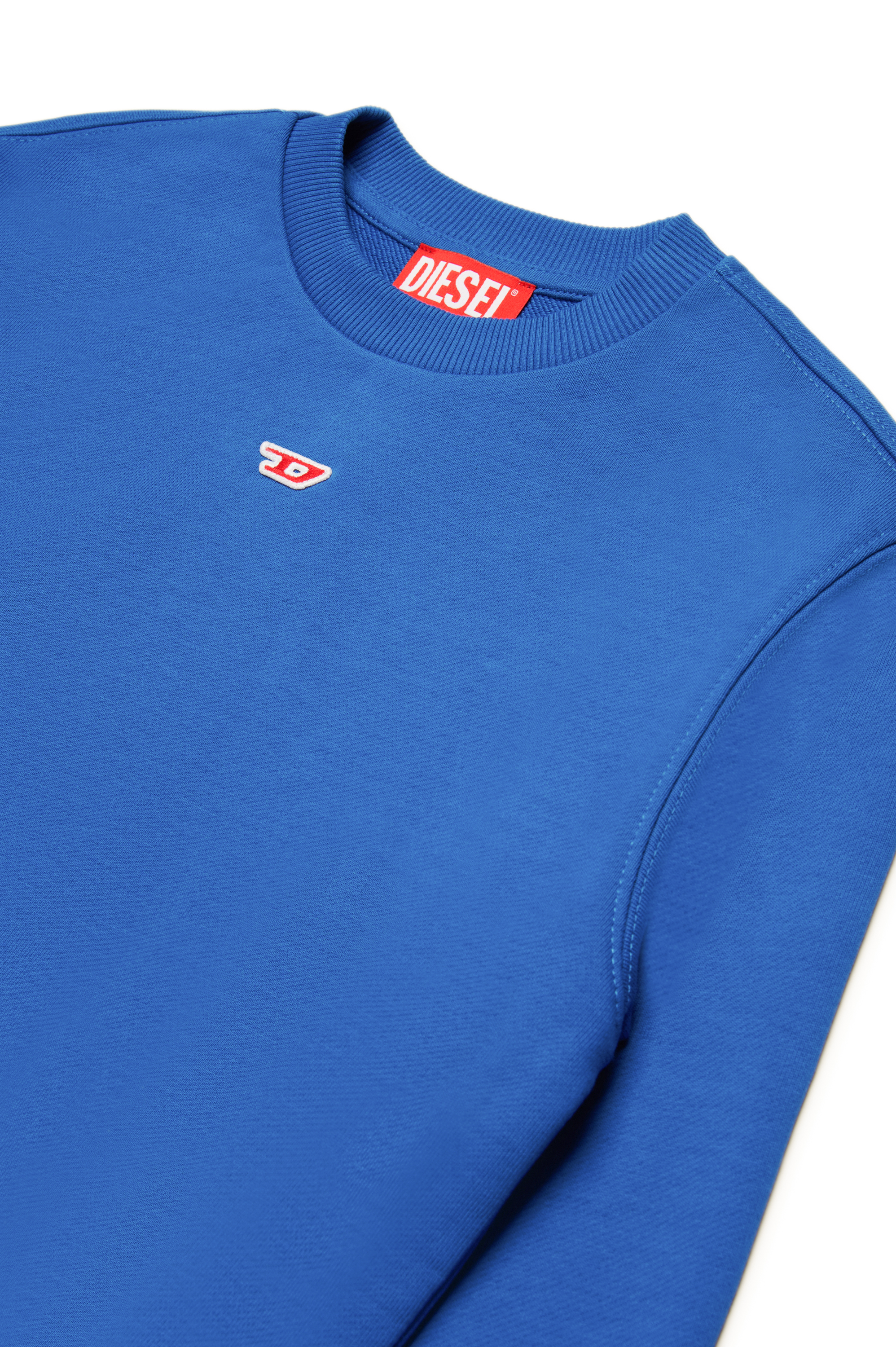 Diesel - SGINND OVER, Sweat-shirt avec logo D Mixte in Bleu - 3