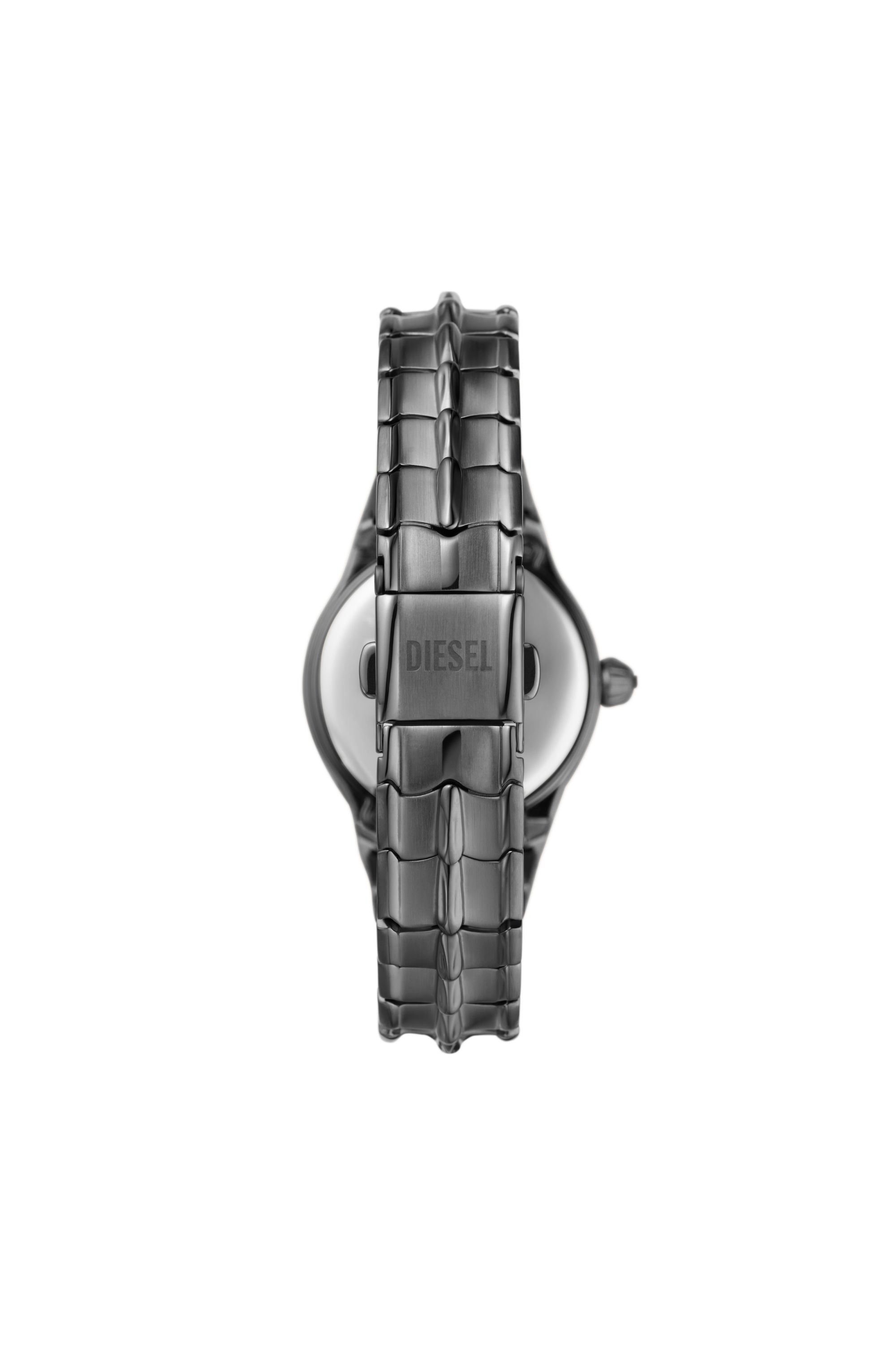 Diesel - DZ5603, Montre Vert à trois aiguilles en acier inoxydable gris acier Femme in Gris - 2