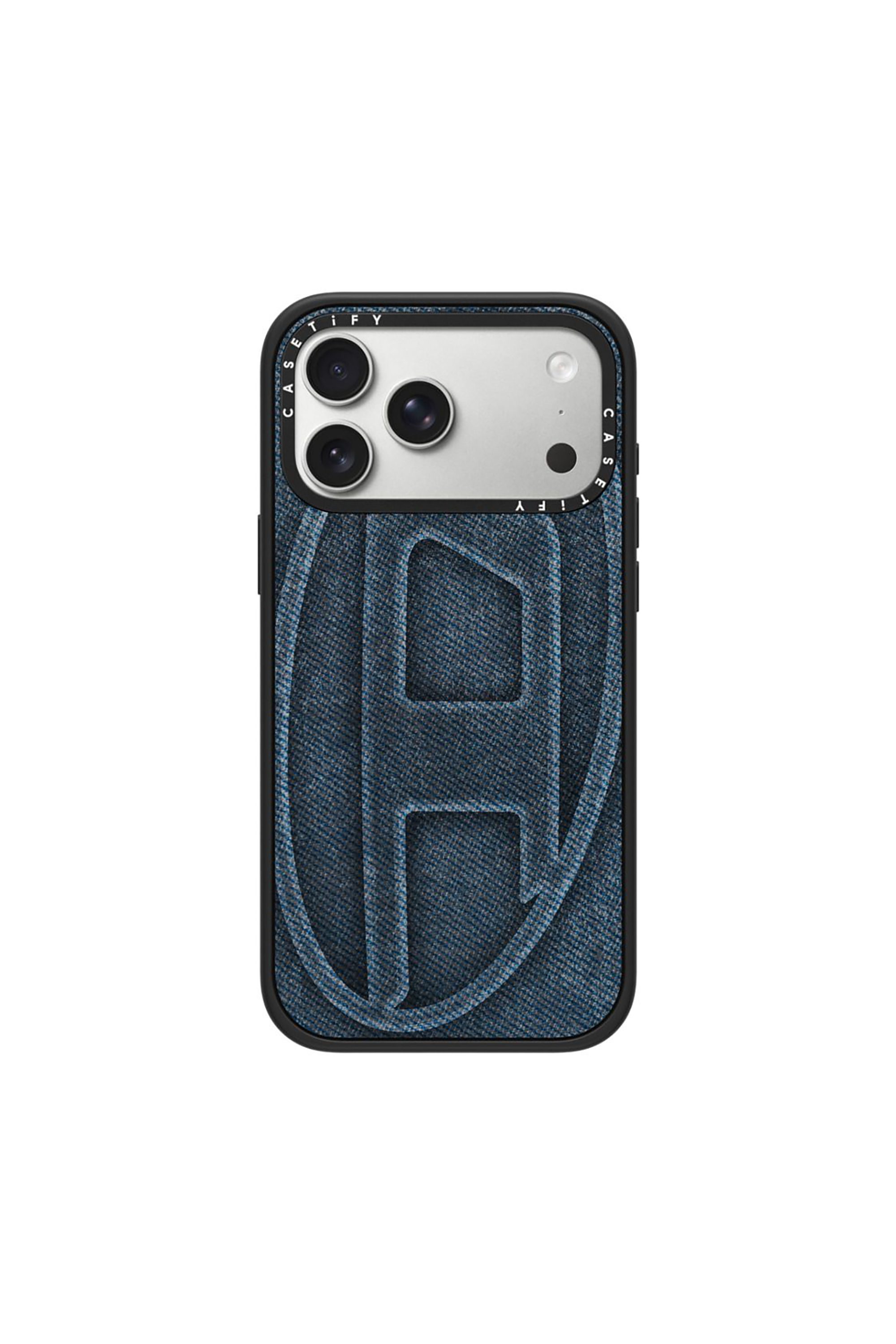 Diesel - 60579 MOULDED CASE, Unisex's Oval D impact case for iPhone 17 Pro Max in Blue - 1