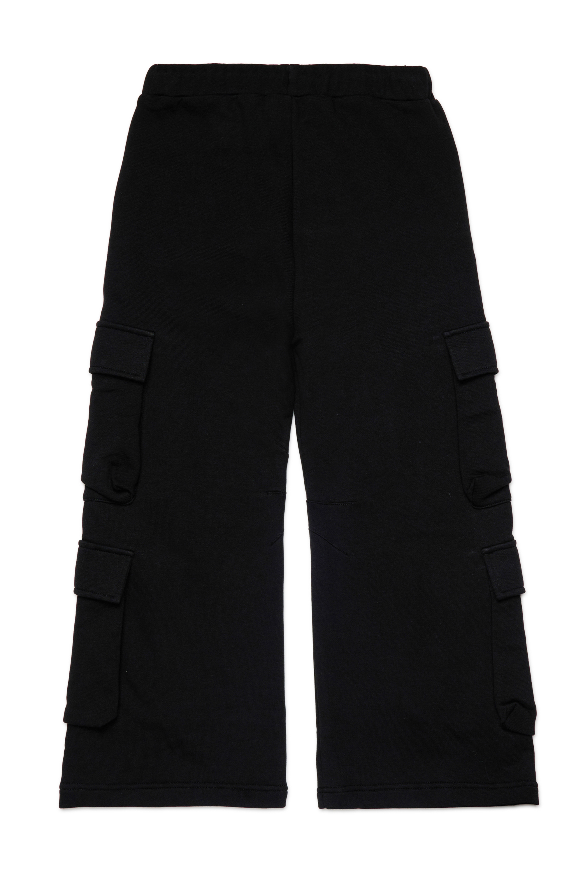 Diesel - PASDIR, Pantalons en coton avec poches cargo. Femme in Noir - 2