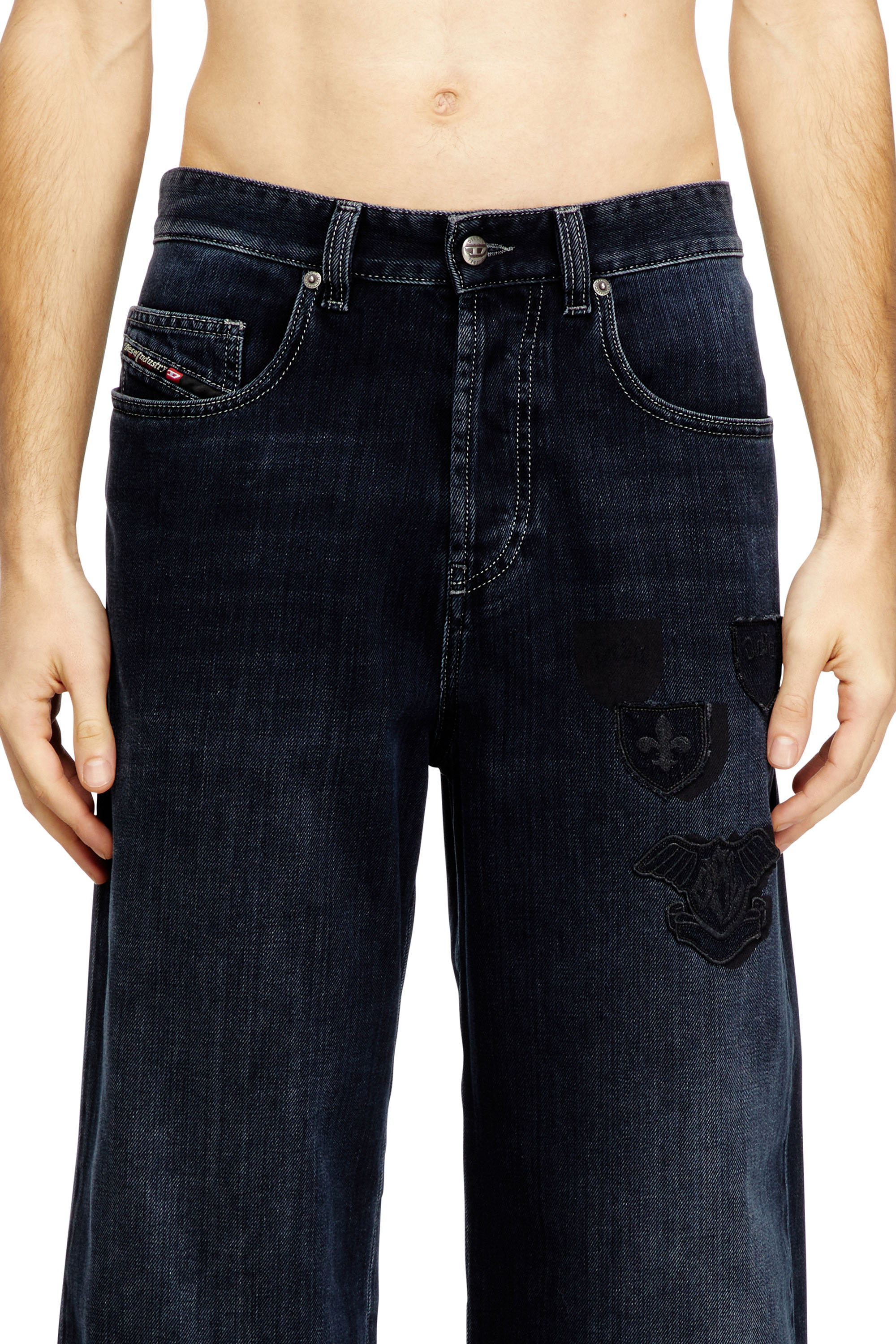 Diesel - 2001 D-MACRO-S8 Homme, Bleu Foncé - Image 5