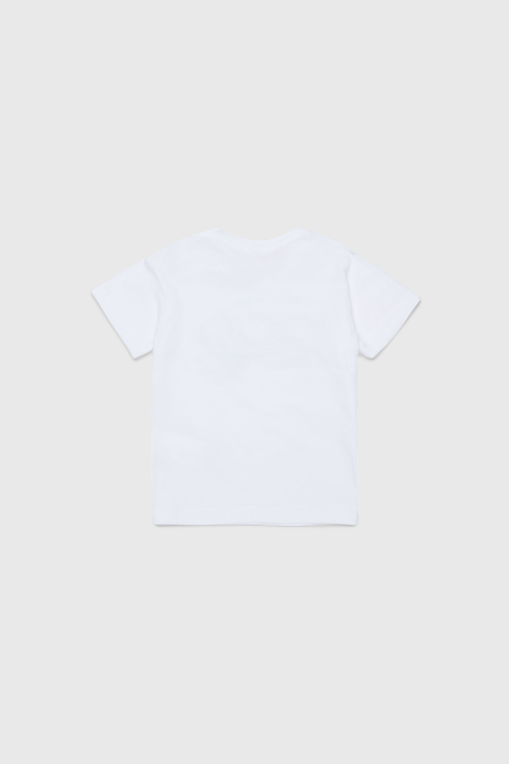 Diesel - TIELB, T-shirt en coton avec imprim&eacute; Oval D Homme in Blanc - 2