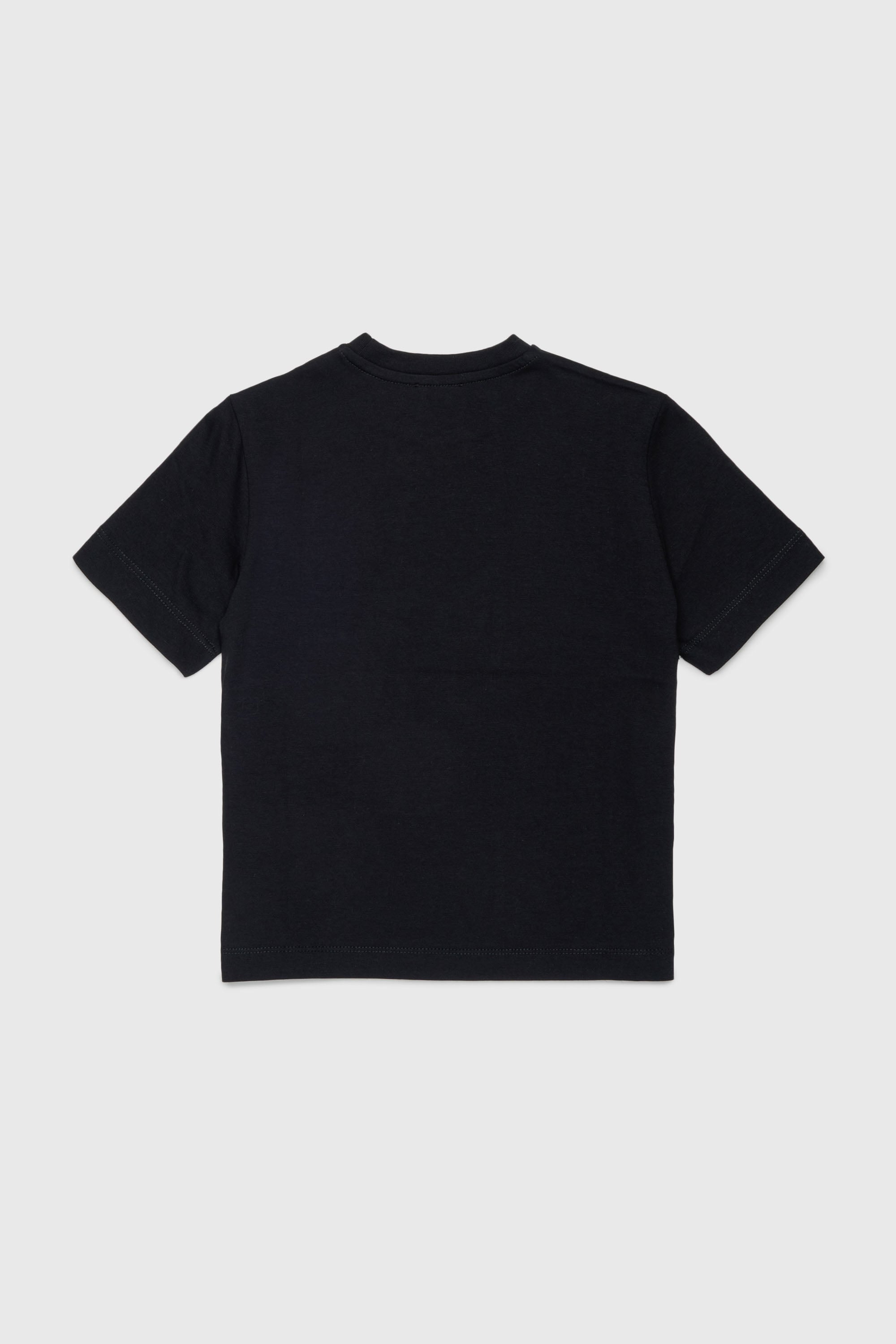 Diesel - TORSAL, T-shirt en coton avec imprim&eacute; logo fantaisie Femme in Noir - 2