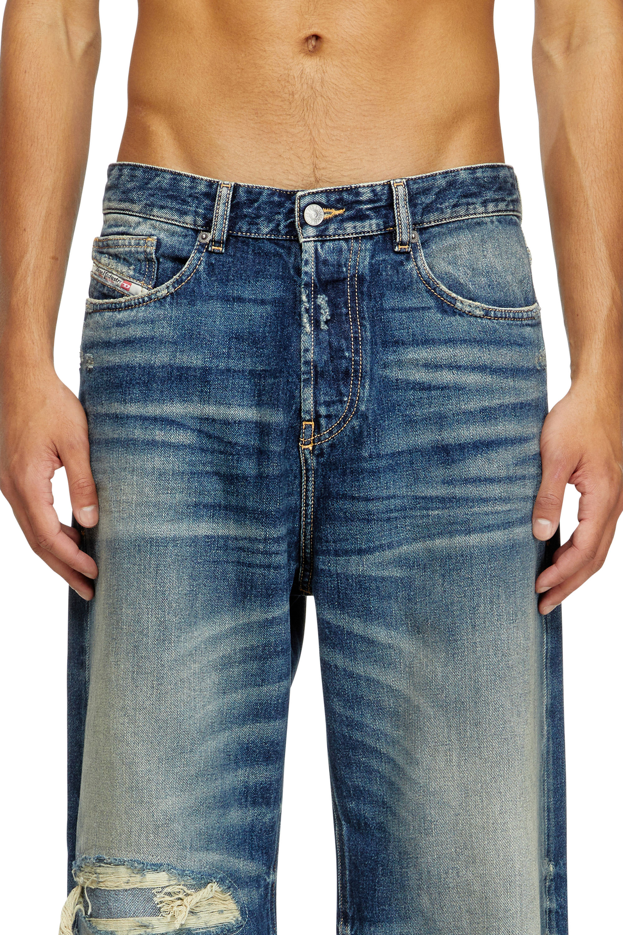 Men's Relaxed Jeans | Dark Blue | Diesel D-Rise