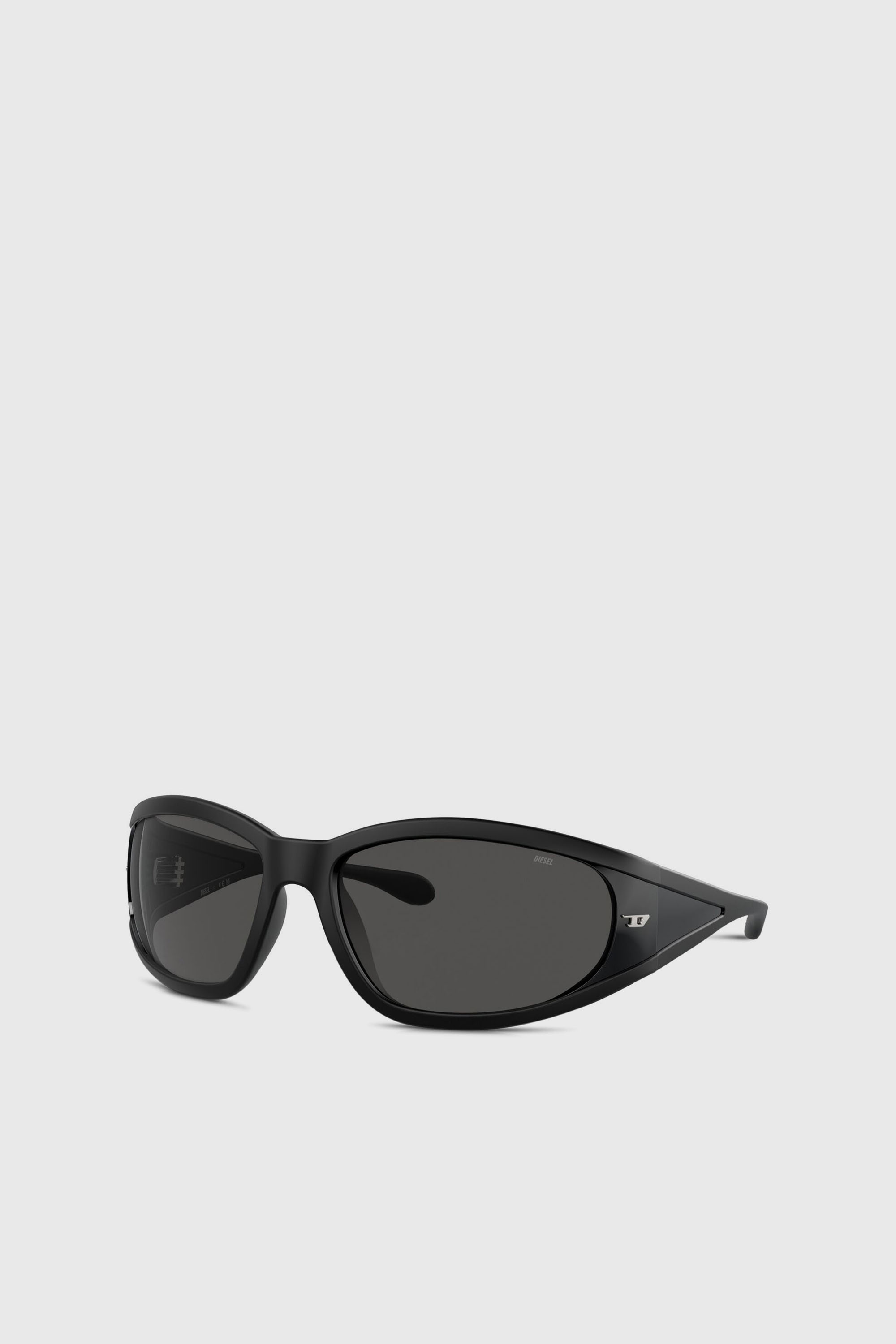 Diesel - 0DL3002, Lunettes de soleil rectangulaires en ac&eacute;tate Mixte in Noir - 5