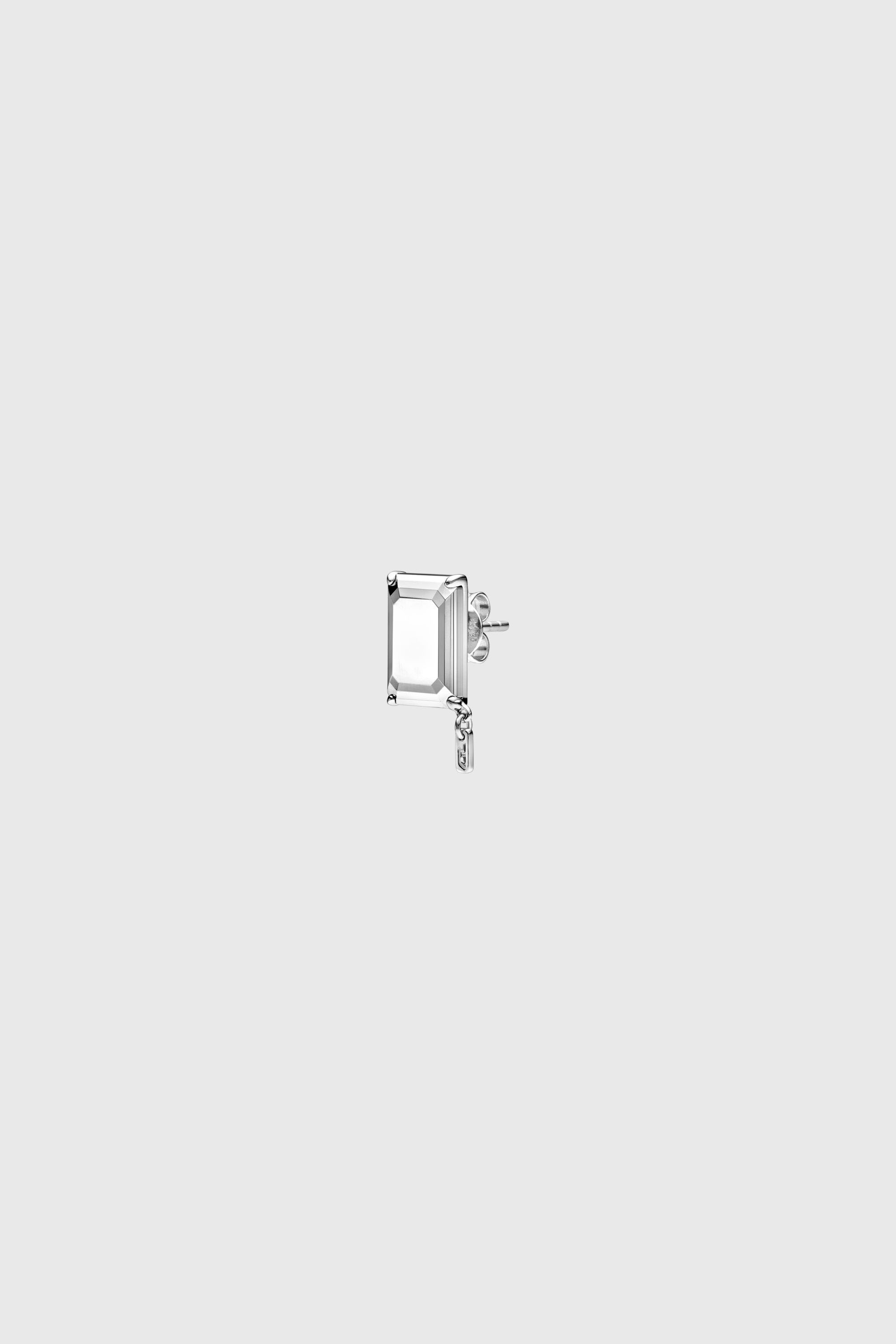 Diesel - DL1366040 STERLING SILVER JEWEL, Boucle d'oreille en argent sterling. Mixte in Gris argent&eacute; - 1