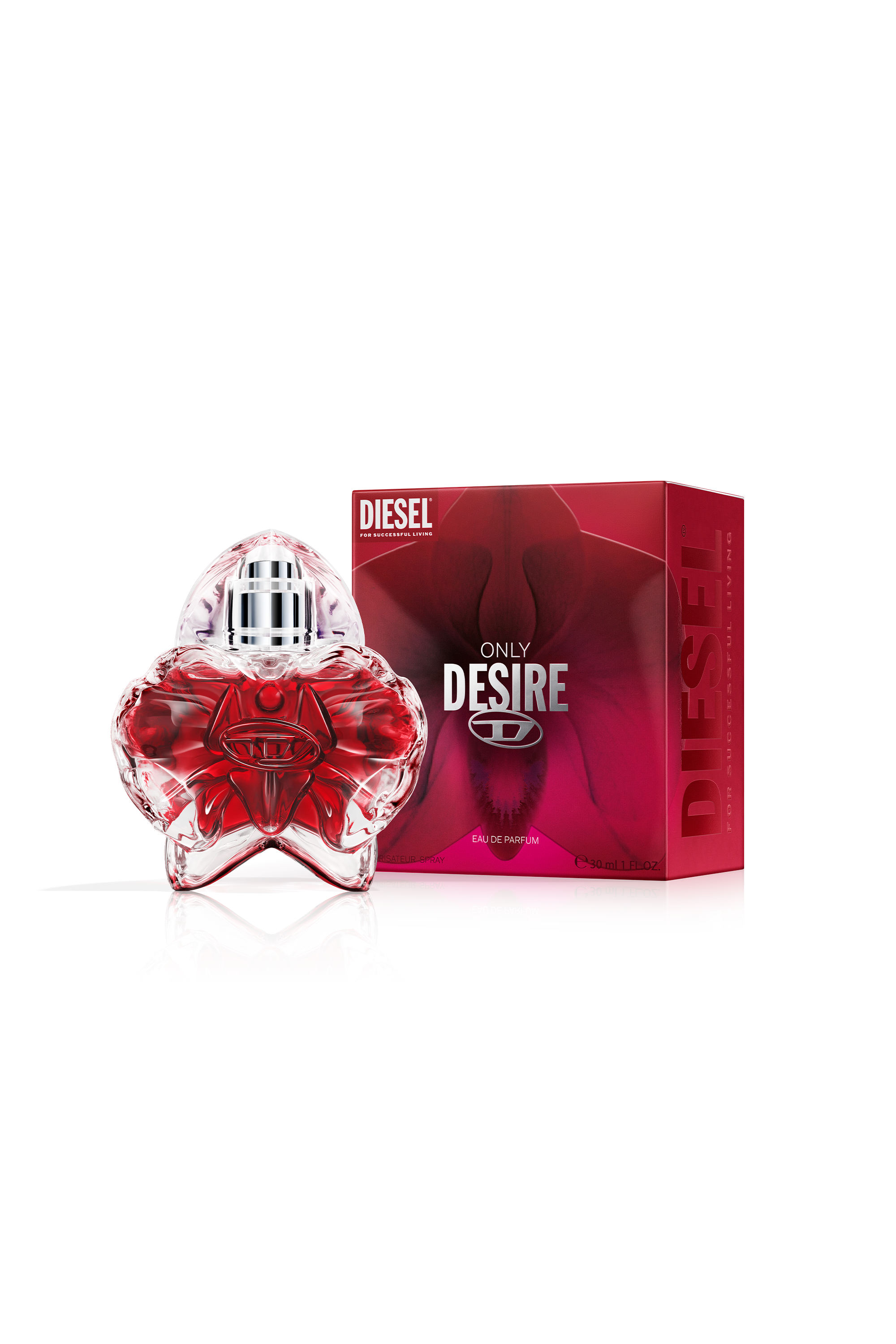 Diesel - DIESEL ONLY DESIRE EDP 30ML LF794200, Only Desire 30ml, Eau De Parfum Femme in Rouge - 3
