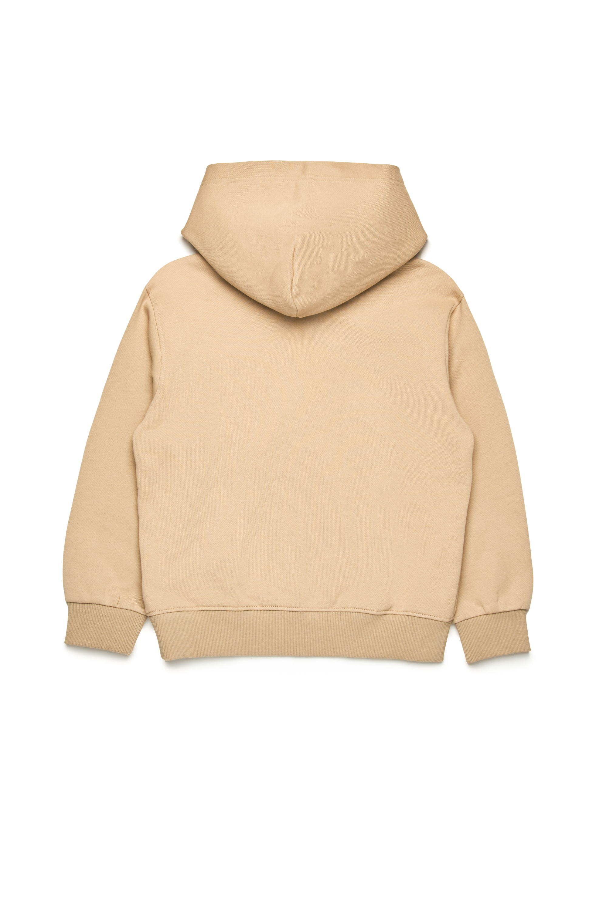 Diesel - SBOXTHOODN7 OVER, Sweat-shirt &agrave; capuche avec logo universitaire Homme in Marron - 2