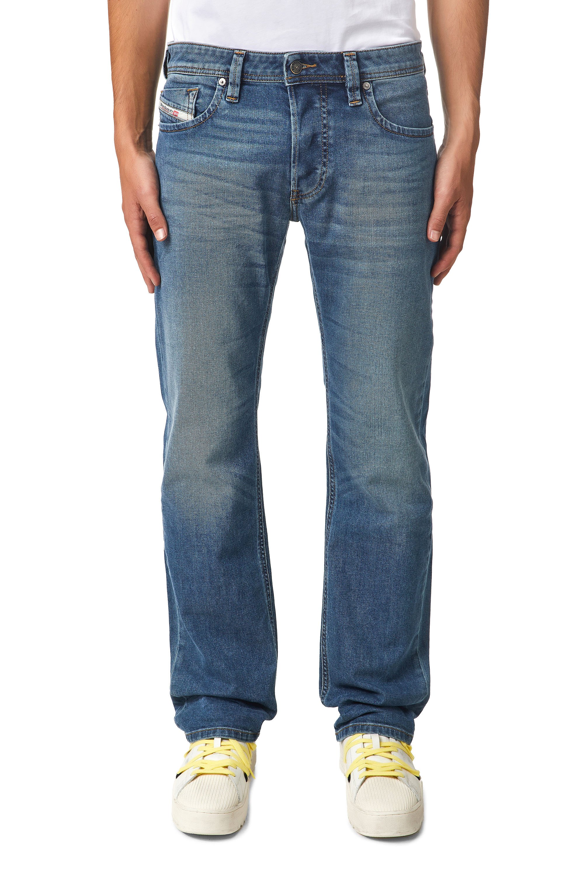 Diesel - Straight Jeans Larkee 009EI, Medium blue - Image 1