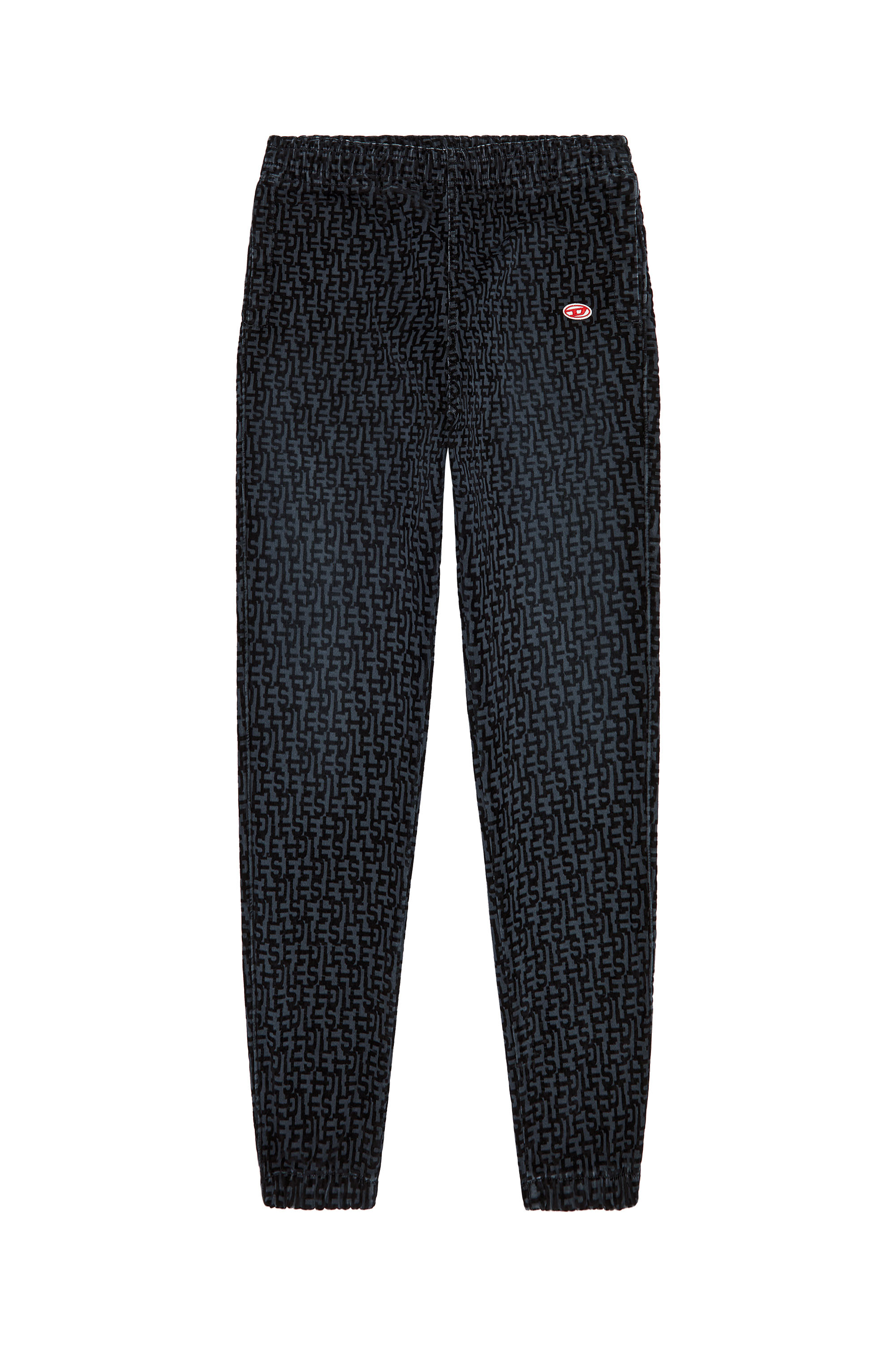 Diesel - D-Lab Track Denim 068AW Tapered, Black/Dark grey - Image 7
