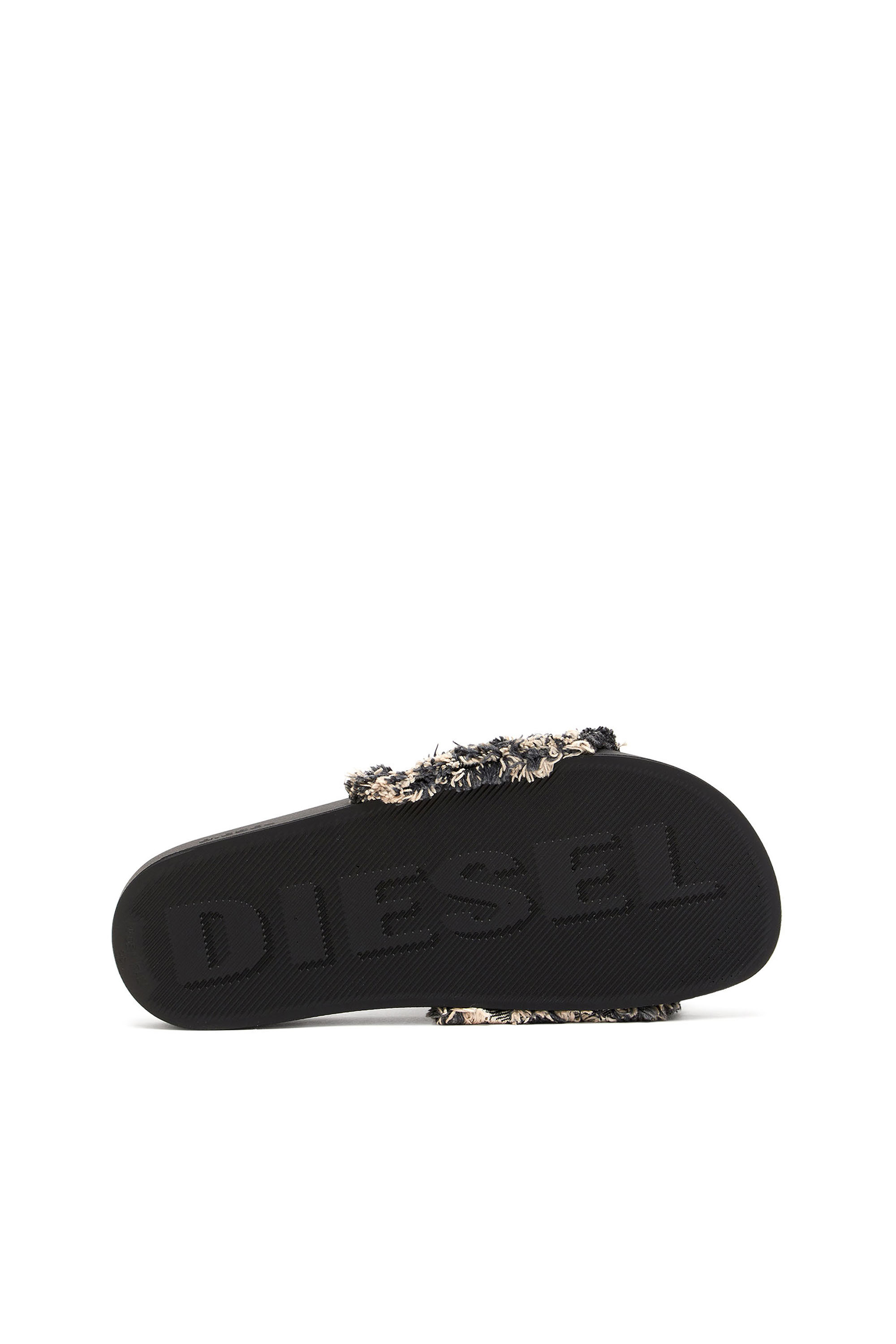 Diesel - SA-SLIDE D DENIM, Noir - Image 4