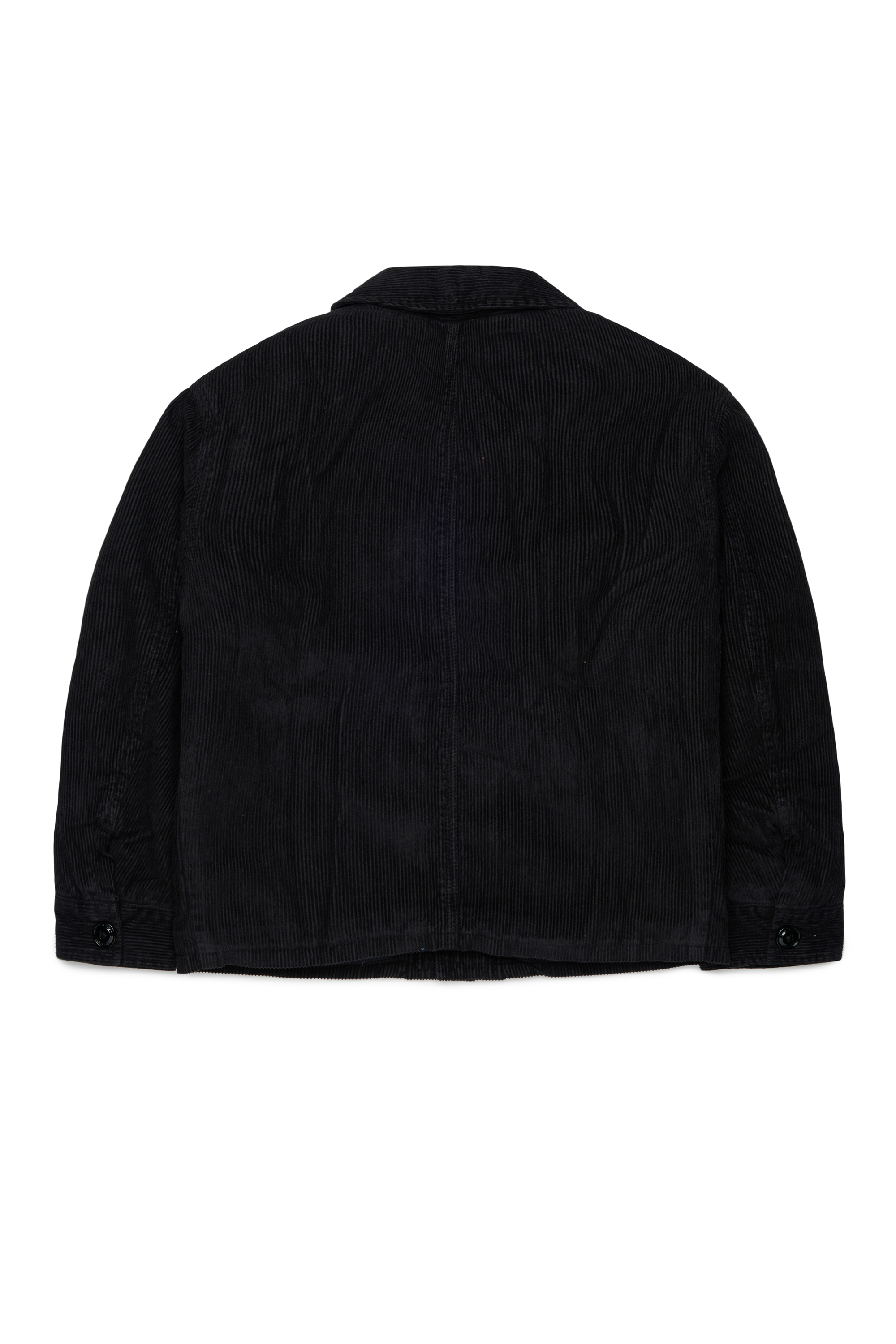 Diesel - JMILL, Surchemise en velours c&ocirc;tel&eacute; Homme in Noir - 2