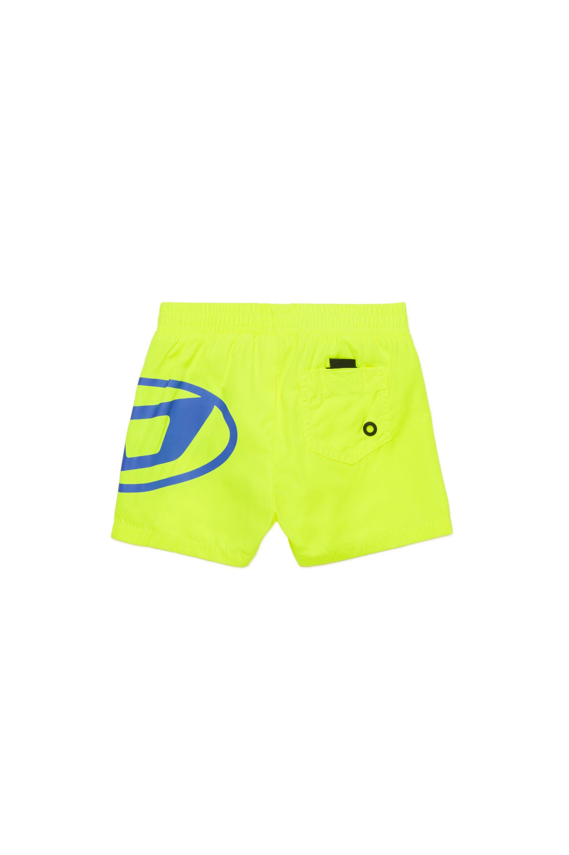 Diesel - MRULB, Short de bain avec imprimé Oval D Homme in Jaune - 2