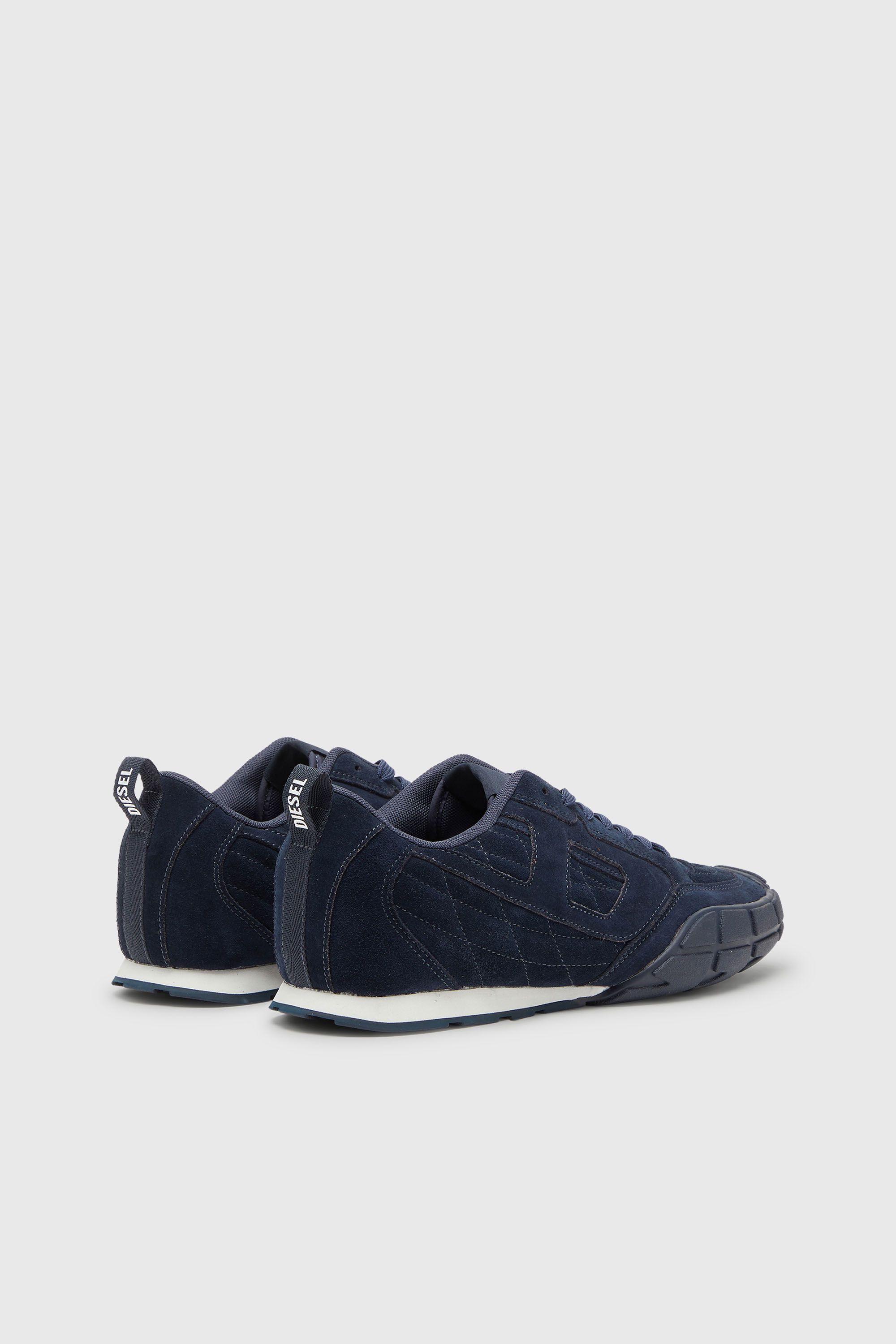 Diesel - S-PAGODHA LOW, S-Pagodha-Baskets en daim matelass&eacute;es Homme in Bleu - 3