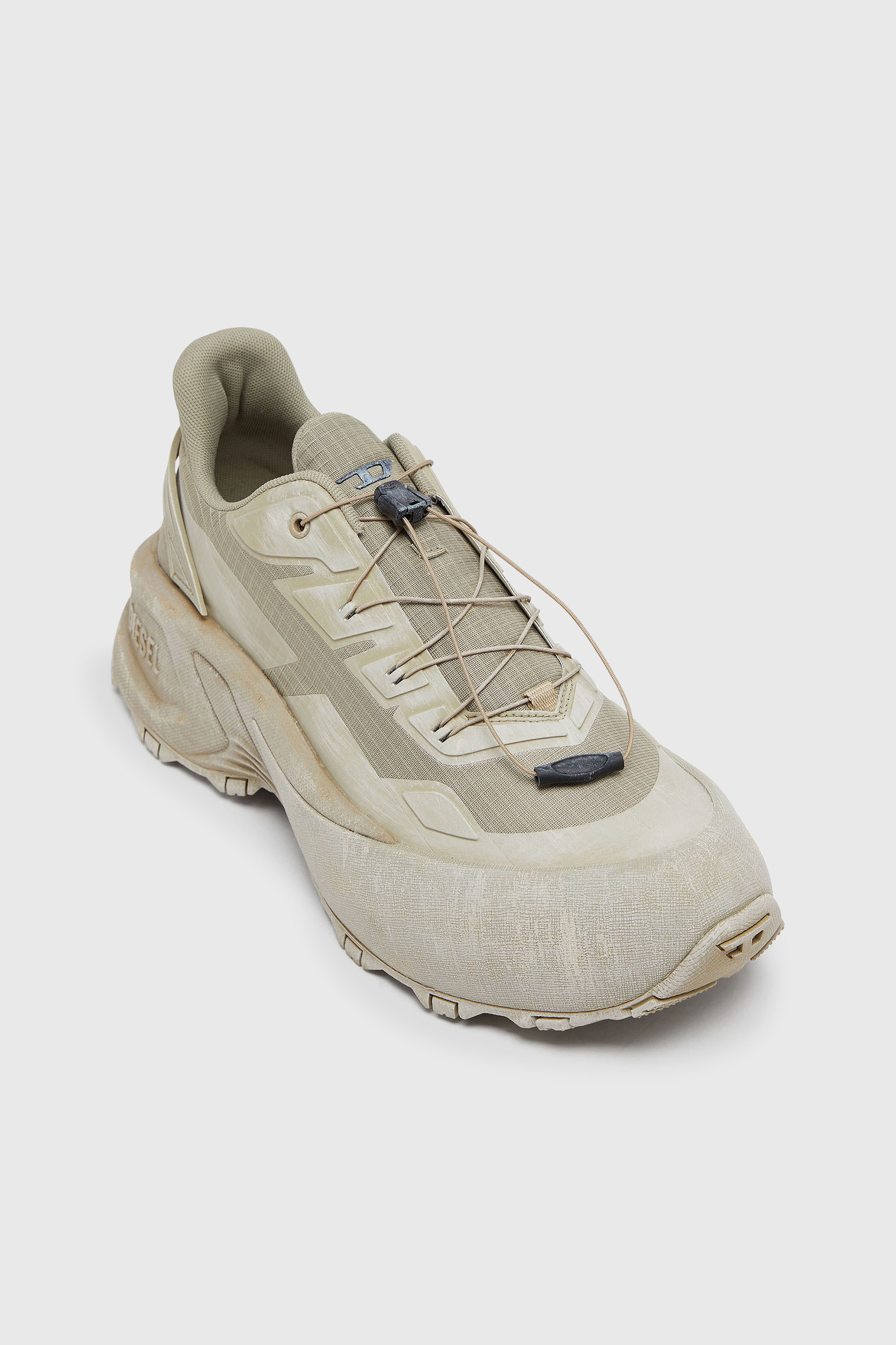 Diesel - D-CAGE RUNNER, D-Cage-Baskets chunky en ripstop Homme in Vert - 6
