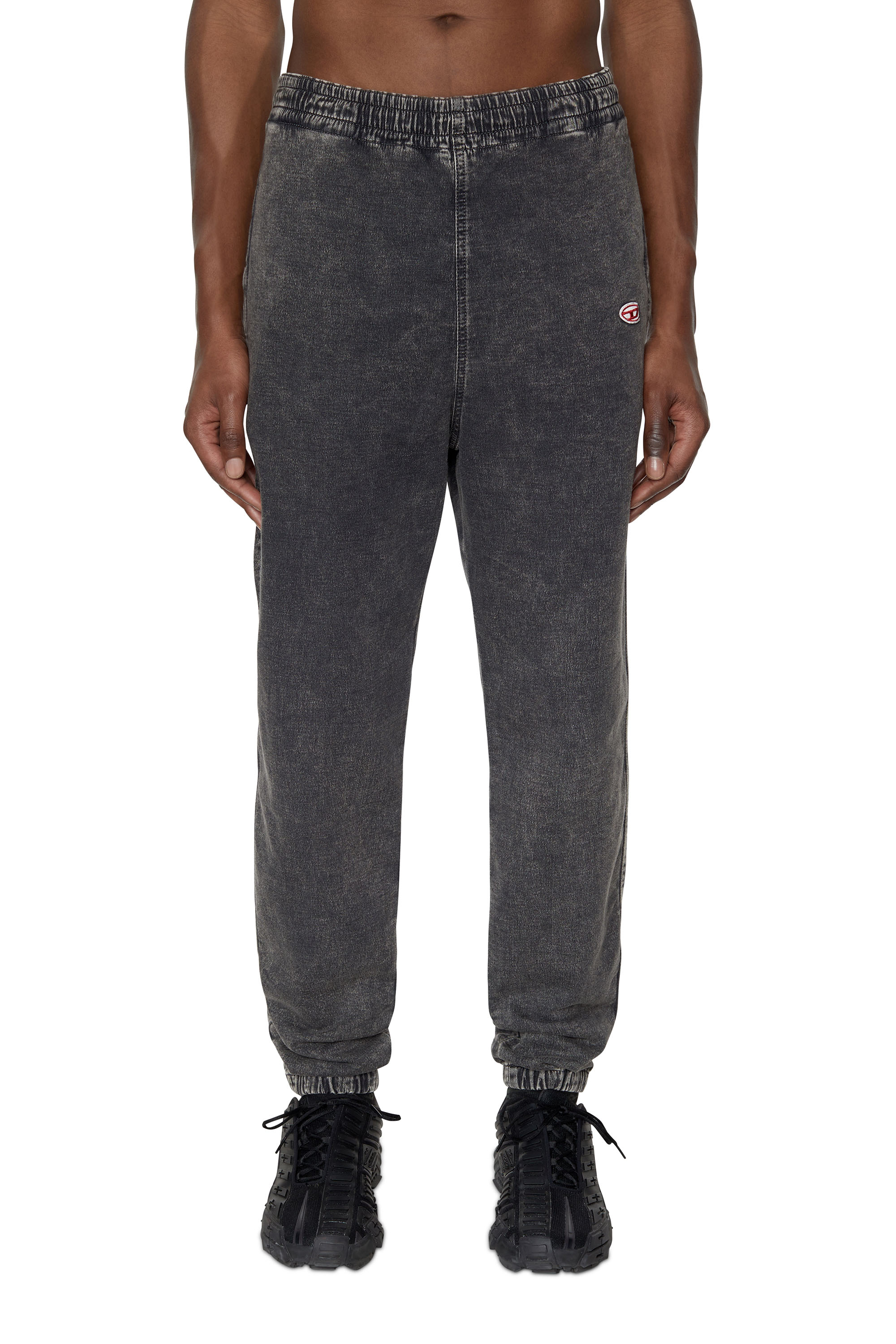 Diesel - D-Lab Track Denim 069ZF Tapered, Black/Dark grey - Image 1