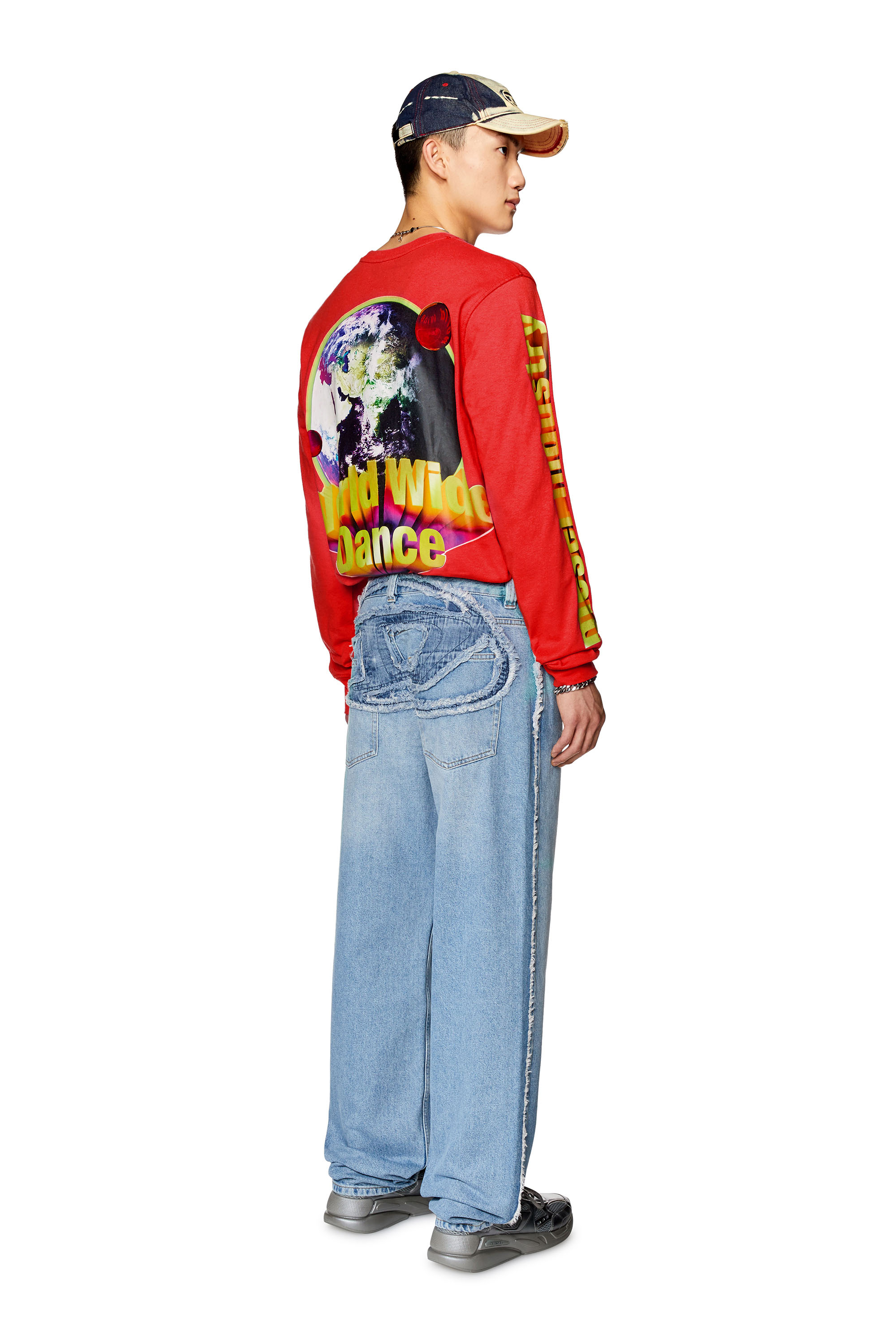 Diesel - 2010 D-Macs 0HLAC Straight Jeans, Light Blue - Image 5