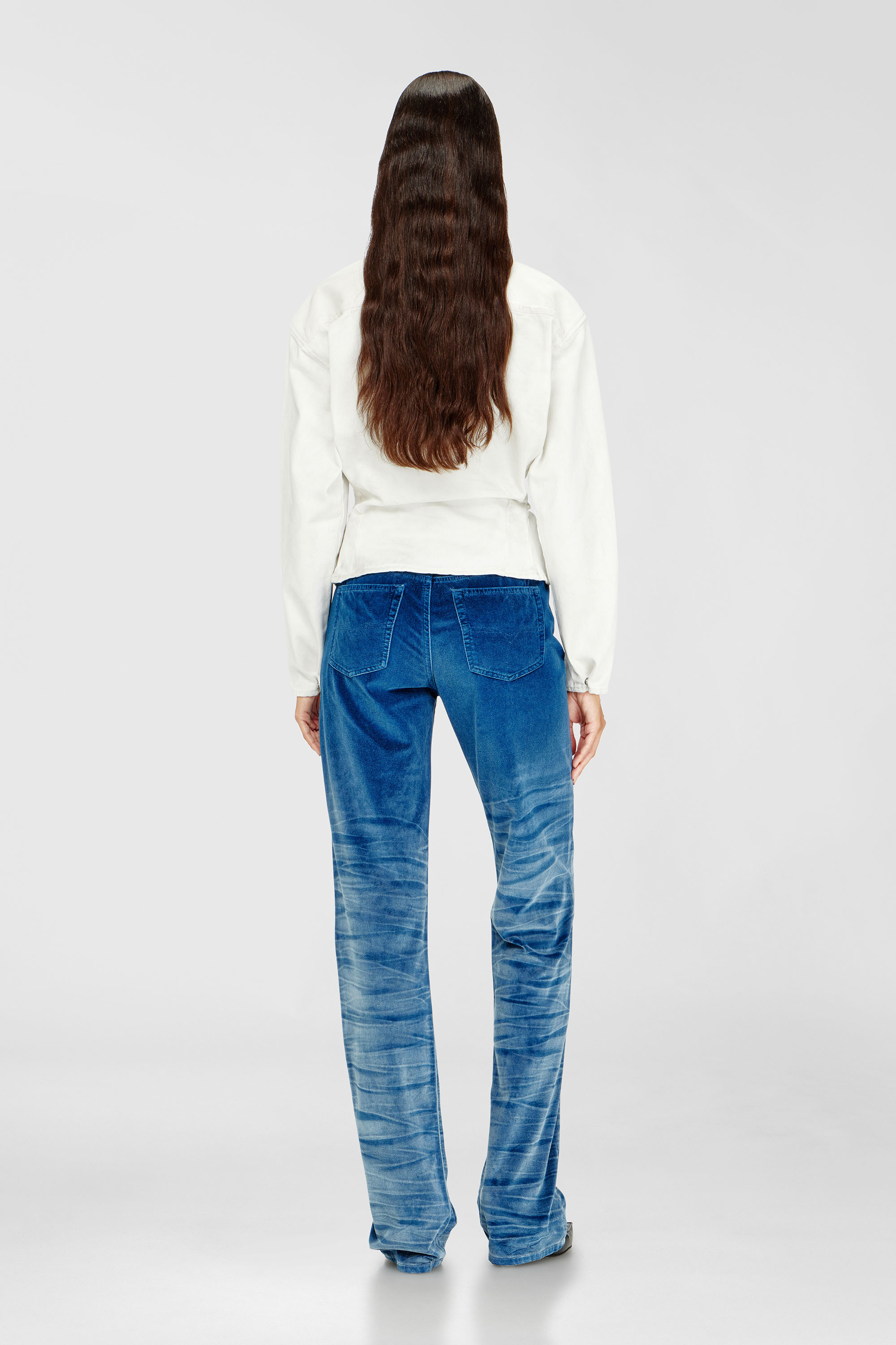 Diesel - Regular Jeans D-Lie 003PF Femme, Bleu Fonc&eacute; - Image 3