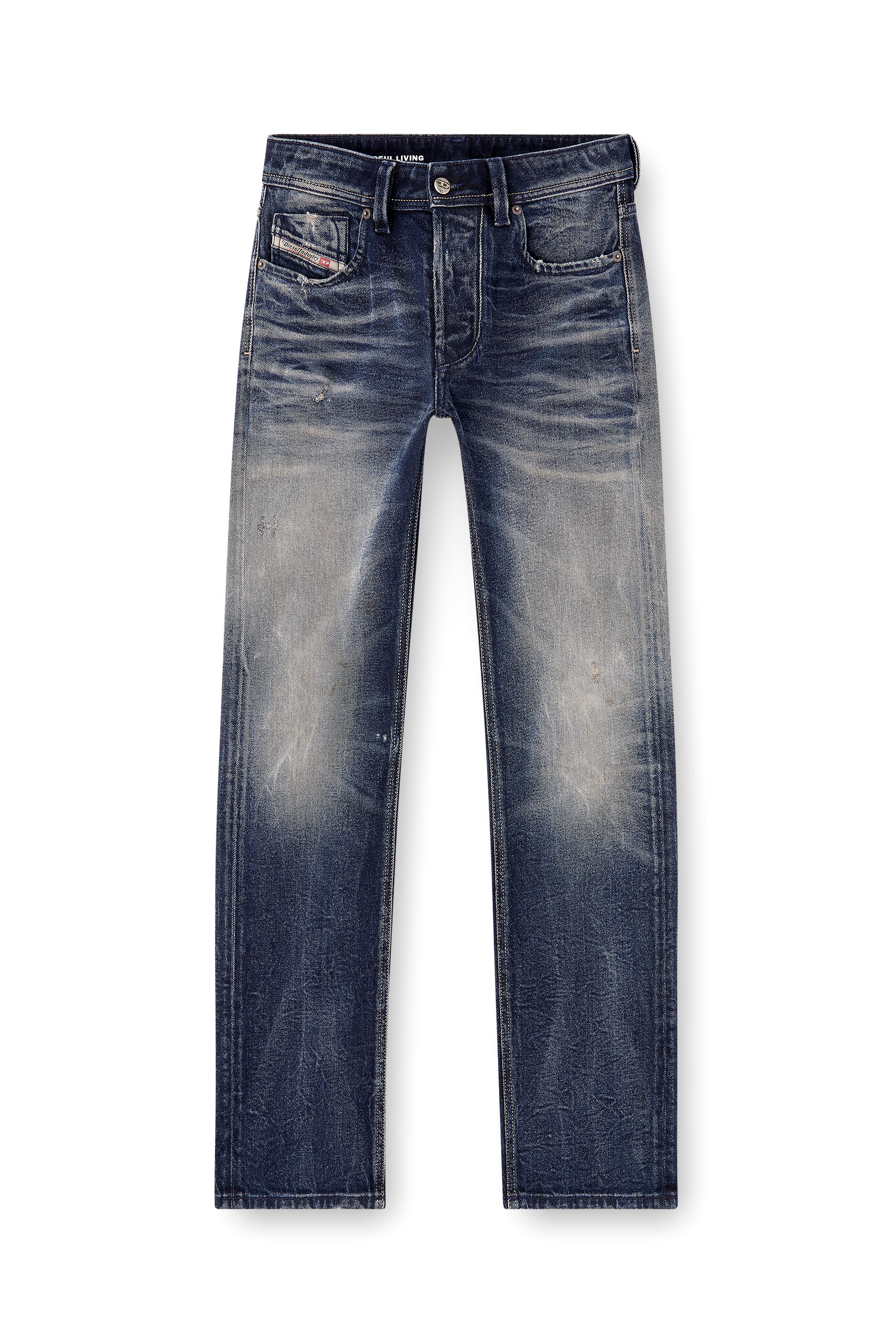 Diesel - Regular Jeans 1985 Larkee 09N57 Homme, Bleu Foncé - Image 2