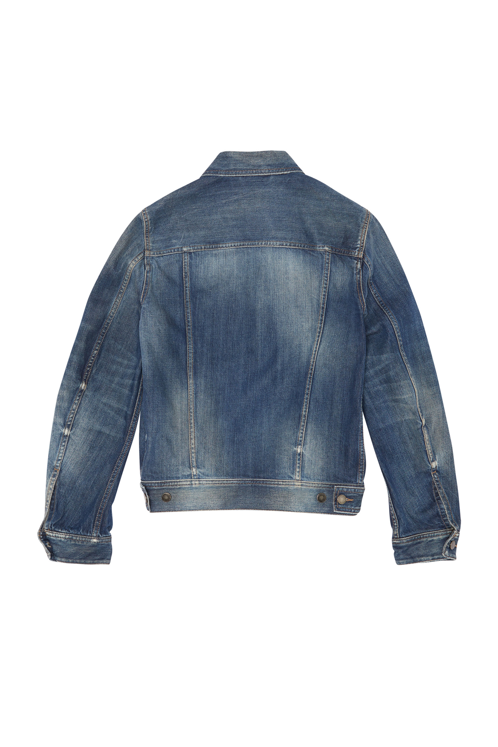 Diesel - D-ASHTON-T, Man's Diesel Man - Denim Jackets Medium blue in Medium blue - 2