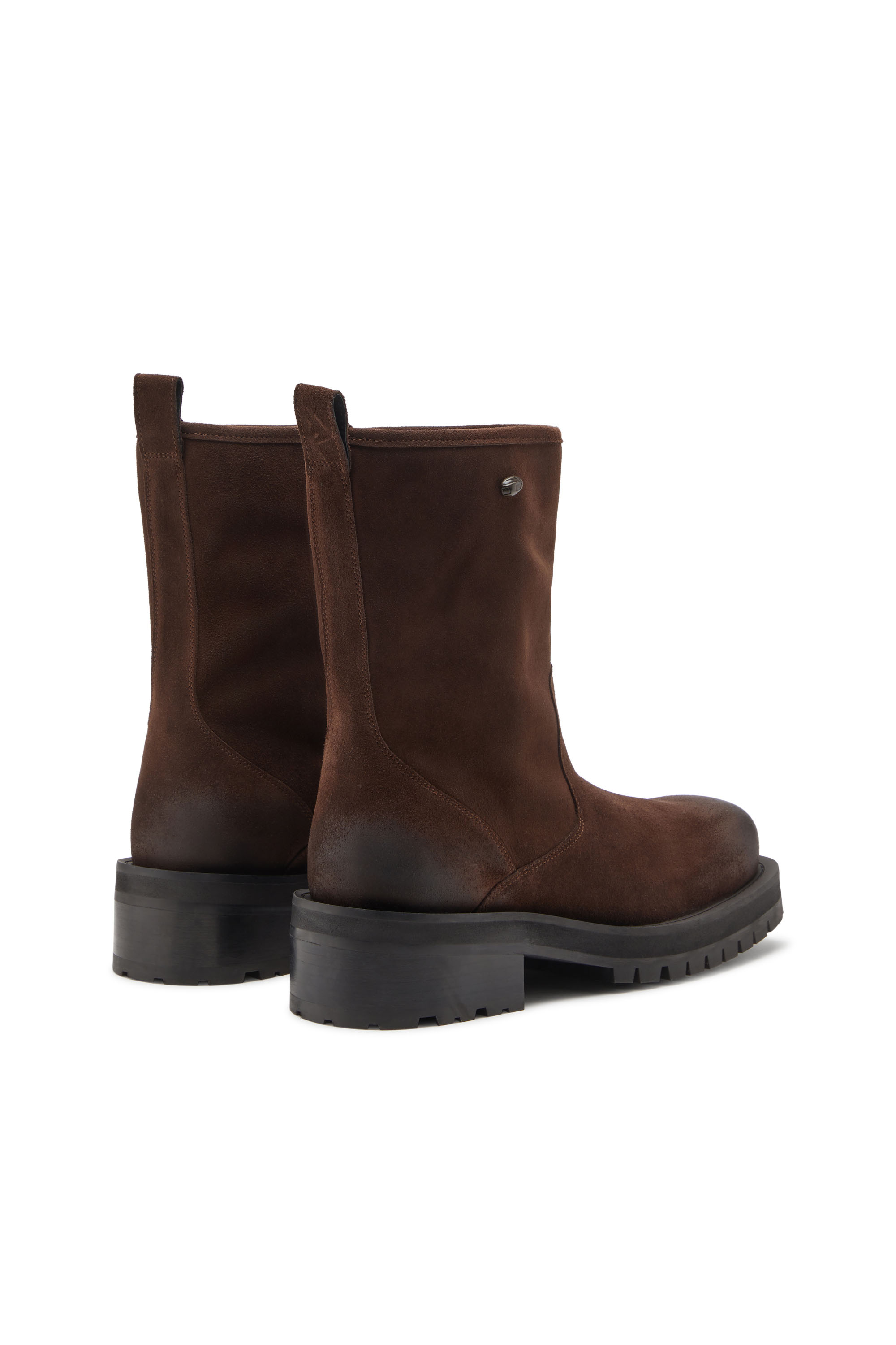 Diesel - D-TEXAN BK, D-Texan - Bottes en cuir Homme in Marron - 3