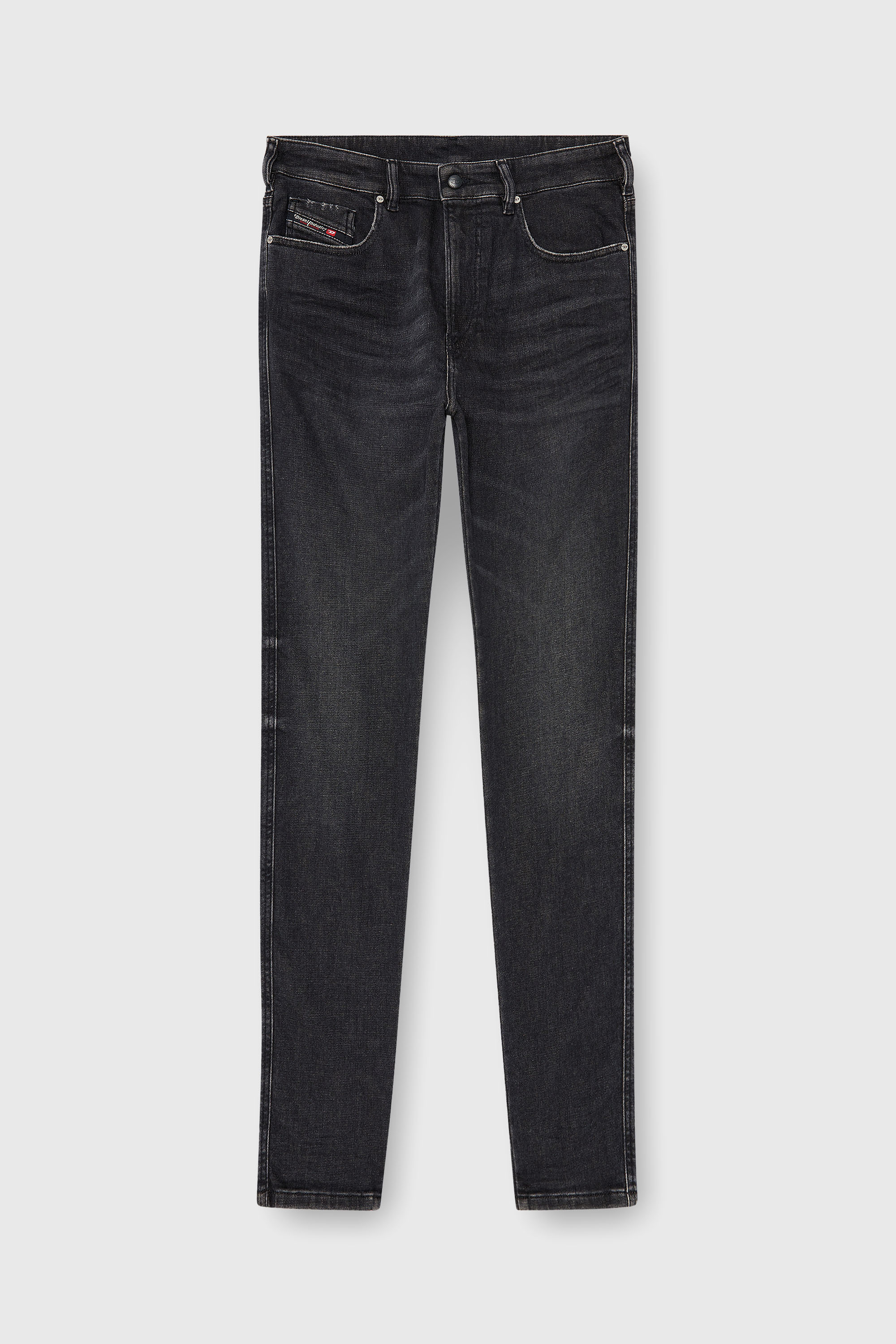 Diesel - Slim 2062 D-Strukt Joggjeans&reg; 09P92 Homme, Noir/Gris fonc&eacute; - Image 4