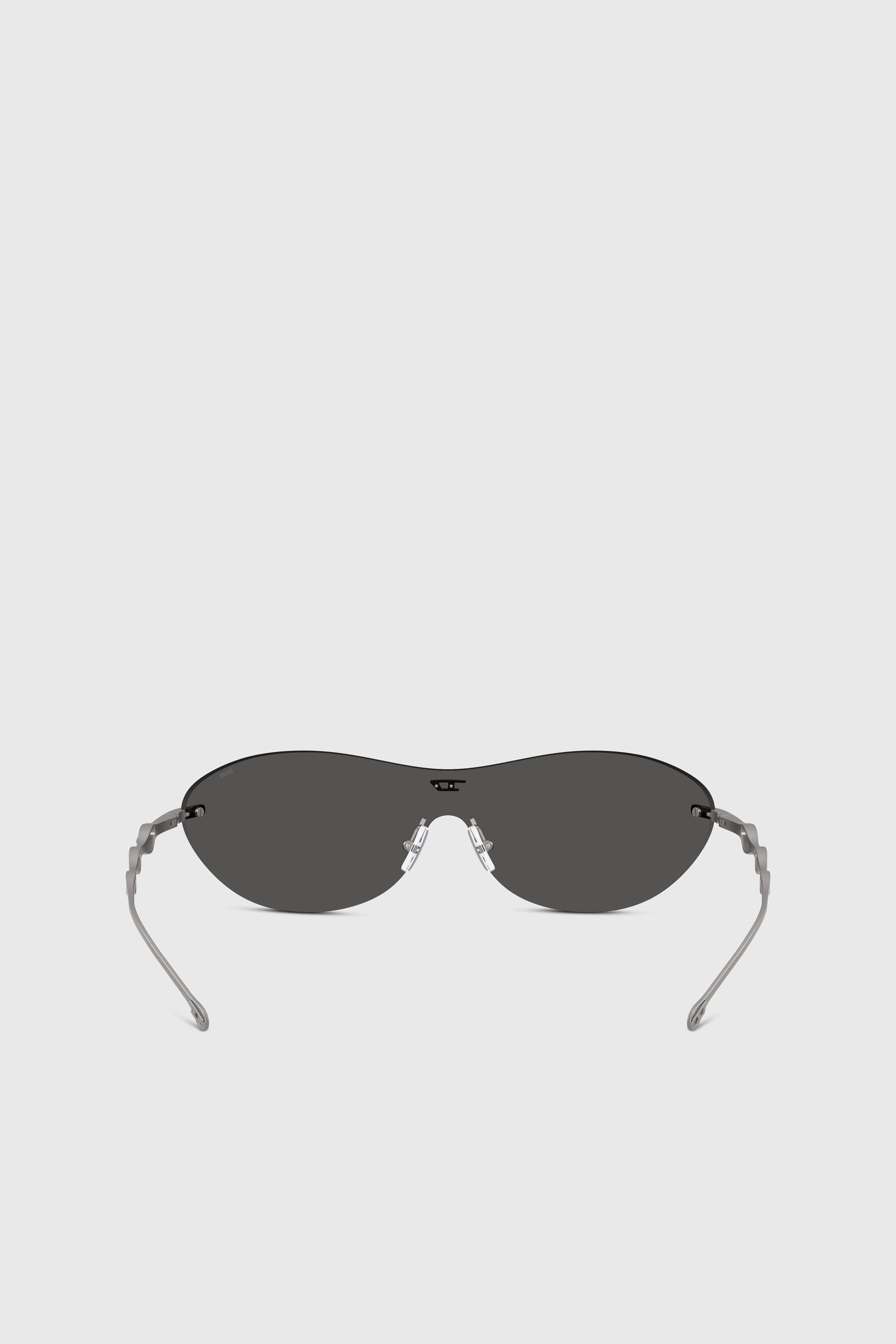 Diesel - 0DL1006 SIZE 35, Lunettes de soleil ovales Mixte in Gris - 3