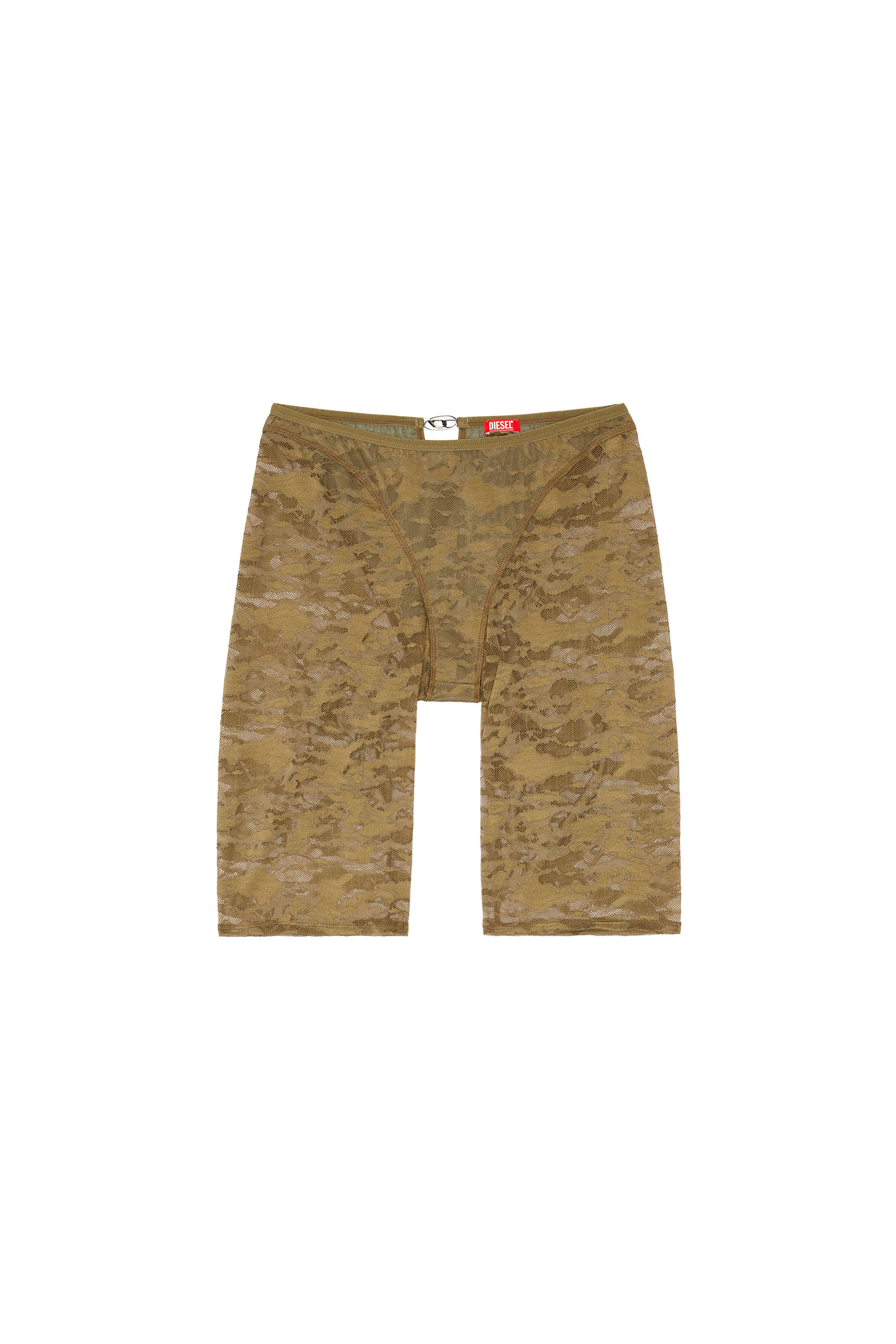 UFLB-D-OVAL-LACE-SHORT, Vert Militaire