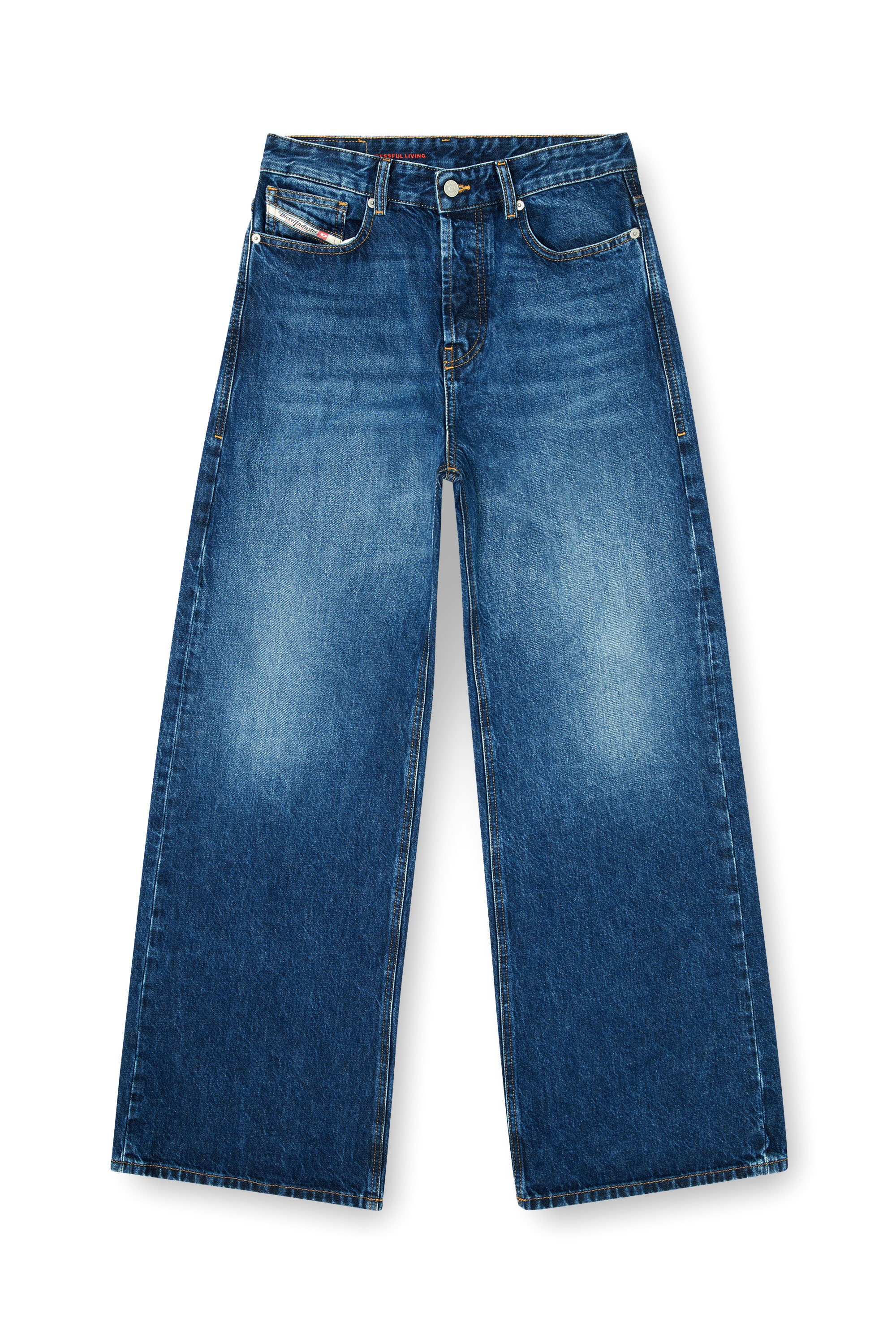 Diesel - Relaxed Jeans 1996 D-Sire 09I27 Mixte, Bleu Fonc&eacute; - Image 3